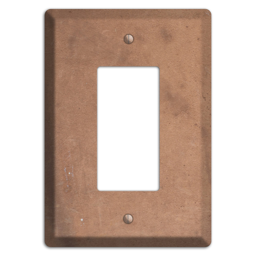 Light Brown Concrete Rocker Wallplate