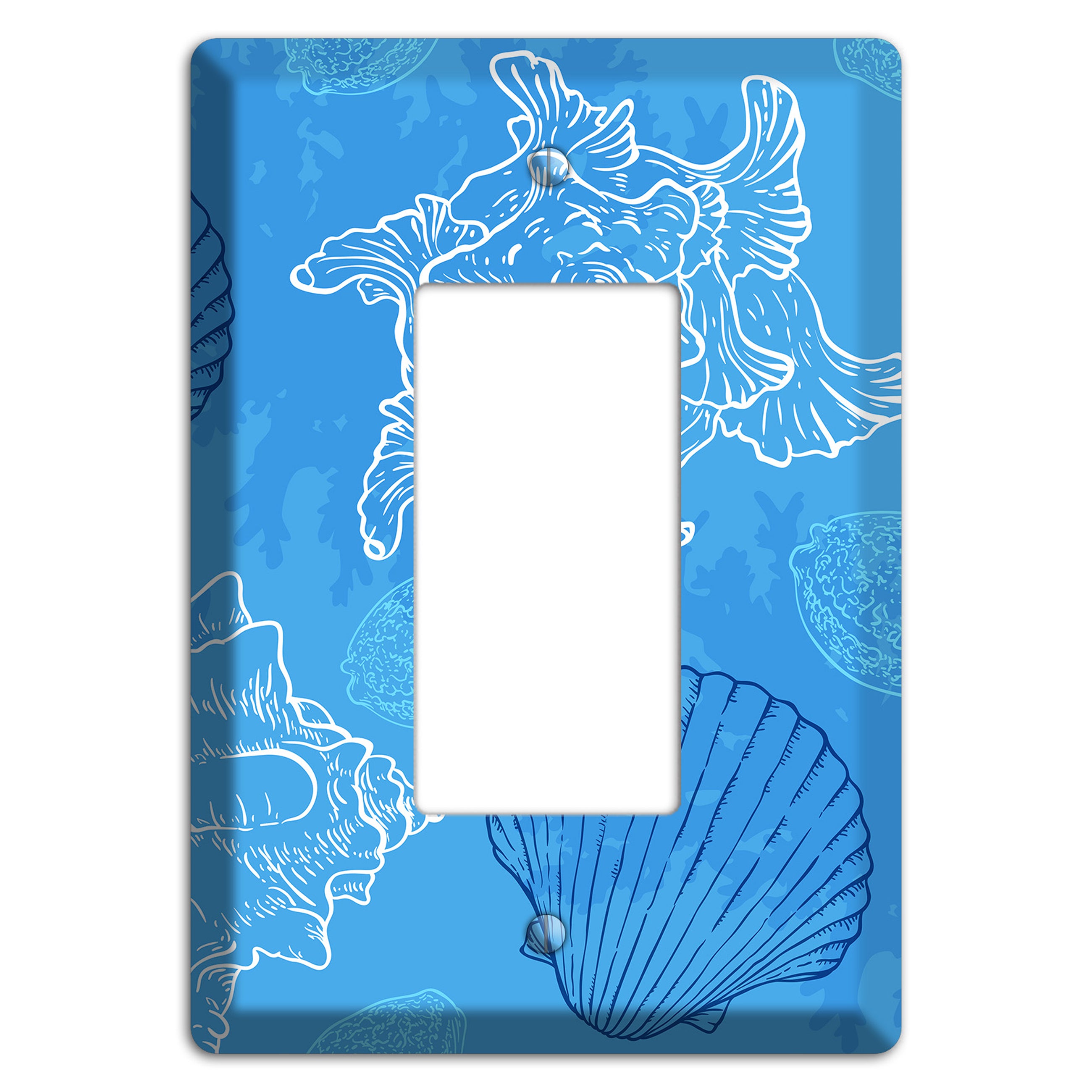 Shells 3 Rocker Wallplate