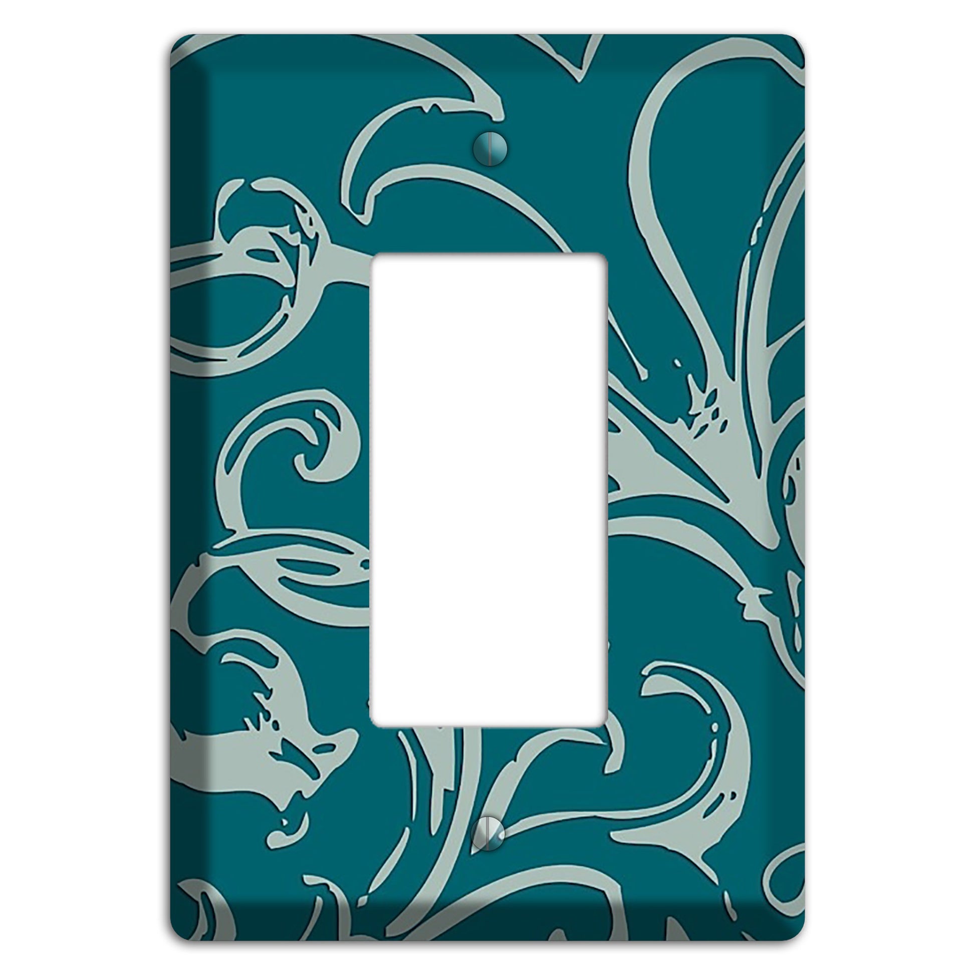 Victorian Teal Rocker Wallplate