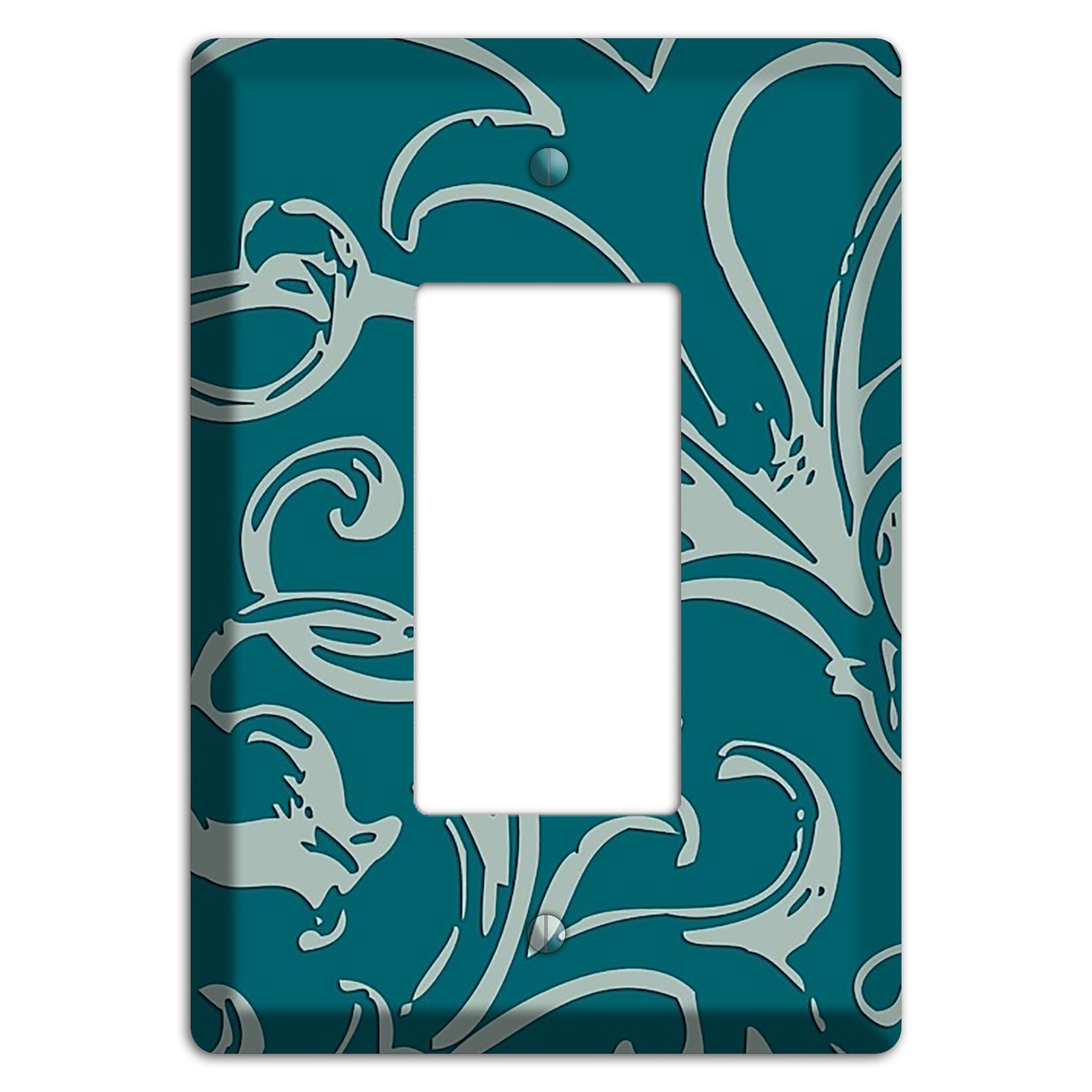 Victorian Teal Rocker Wallplate