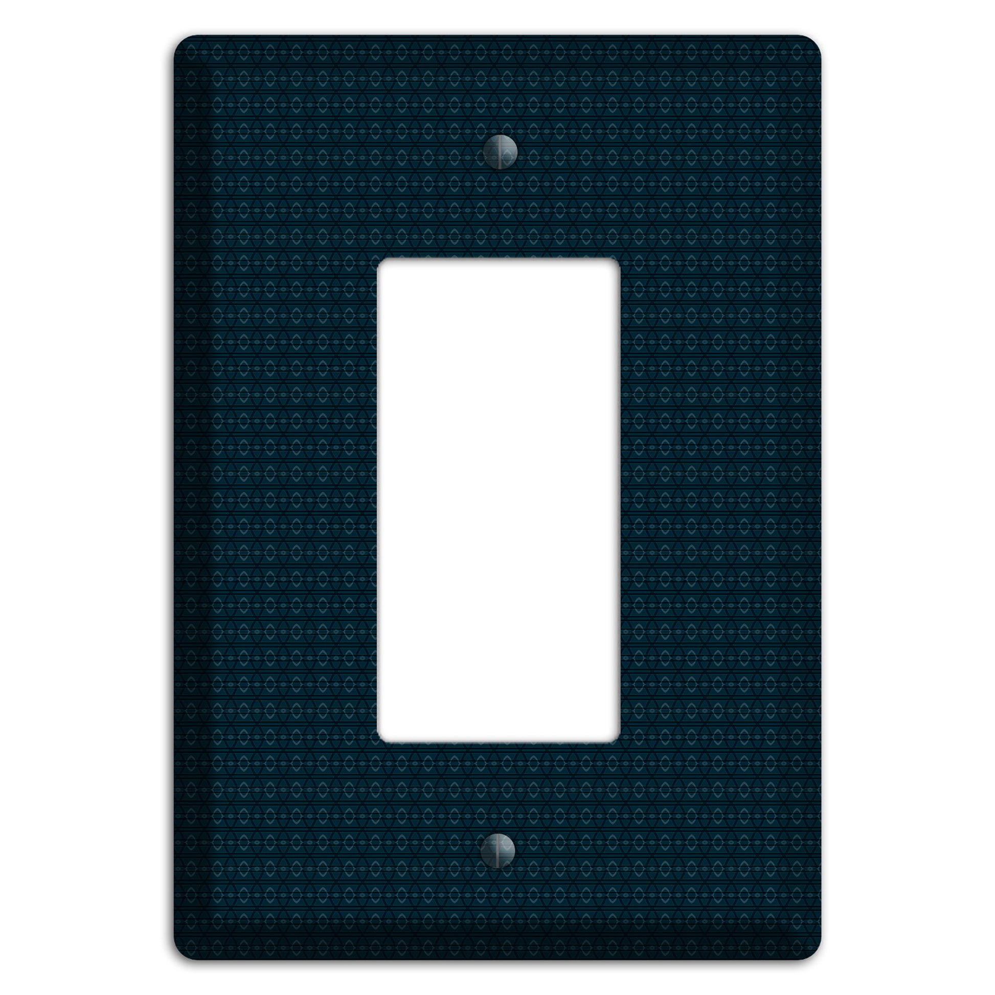 Navy Tiny Tapestry Rocker Wallplate