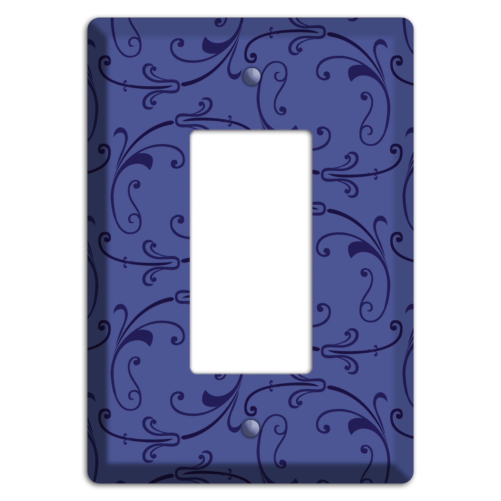 Green and Brown Argyle Rocker Wallplate