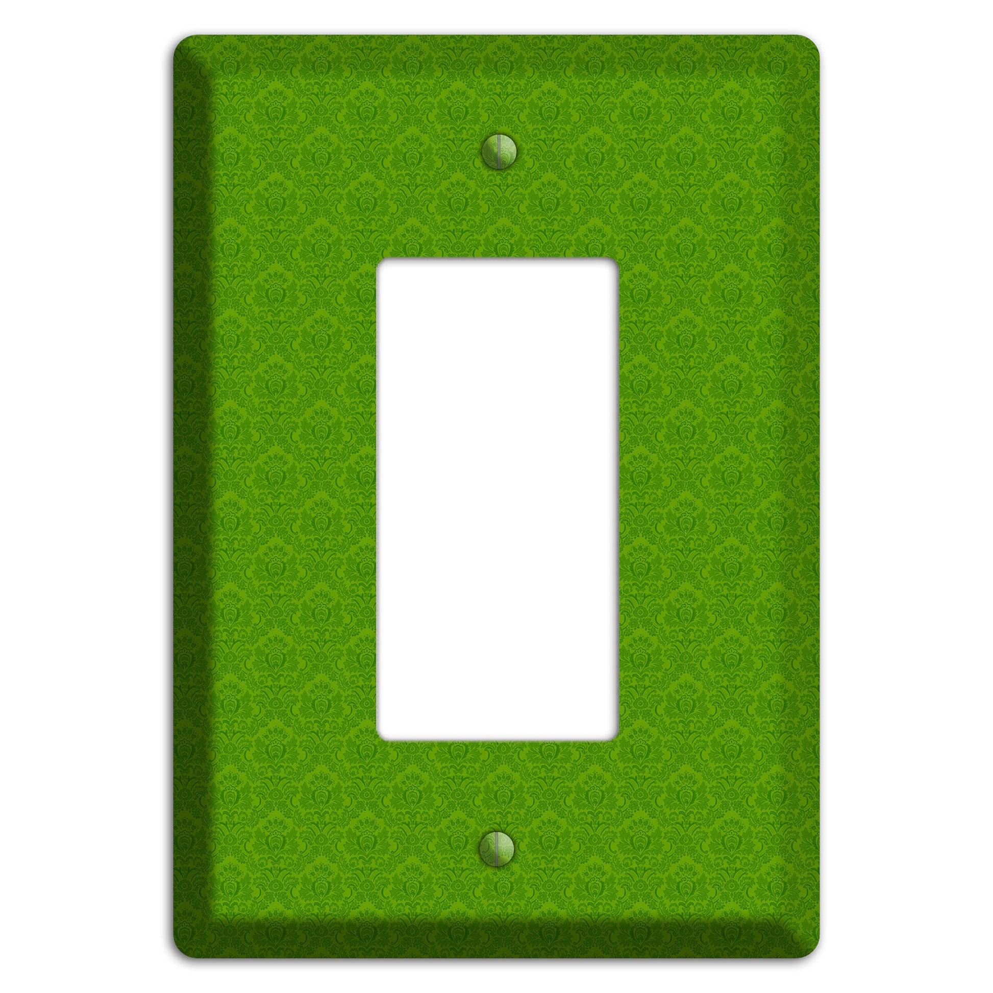 Green Cartouche Rocker Wallplate