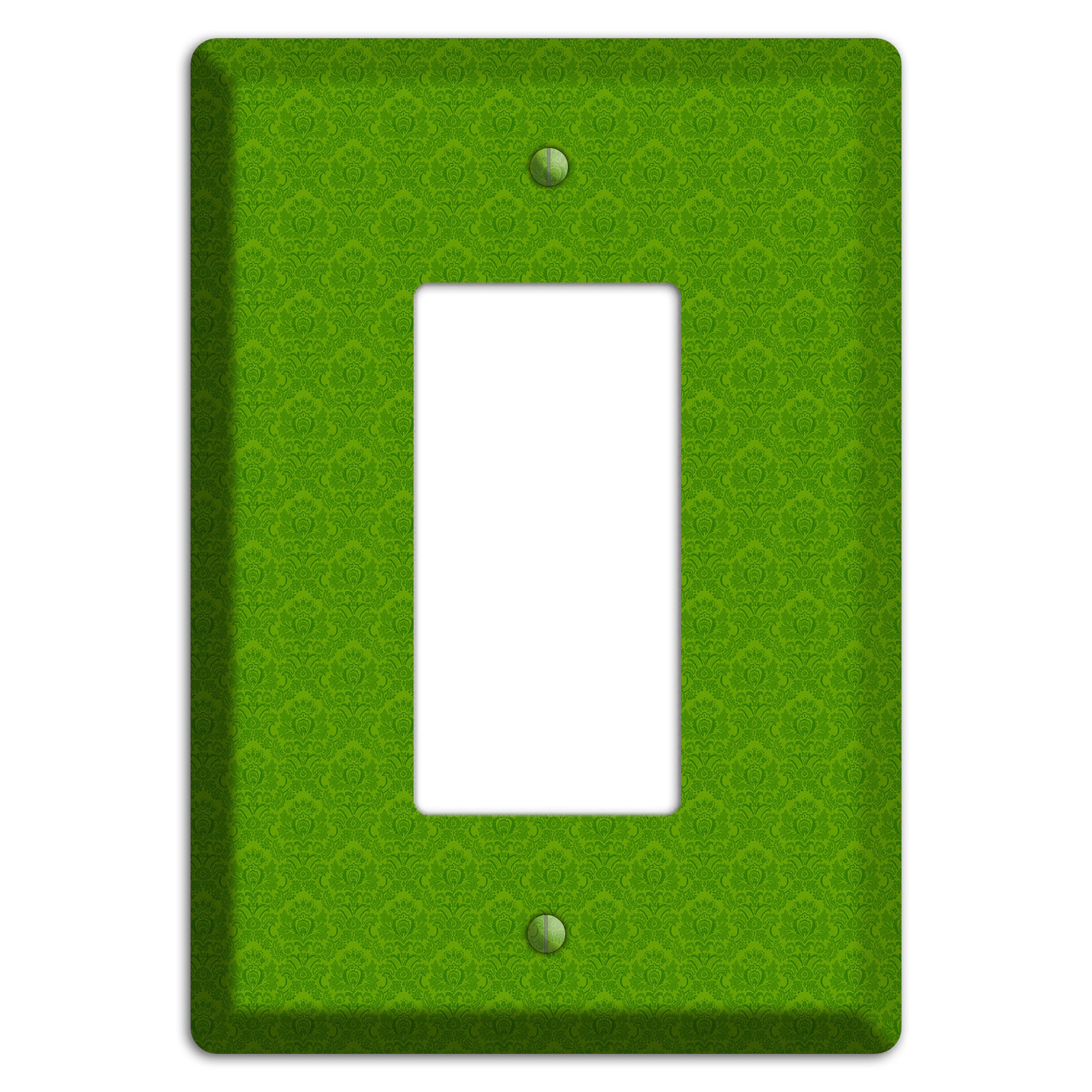 Green Cartouche Rocker Wallplate
