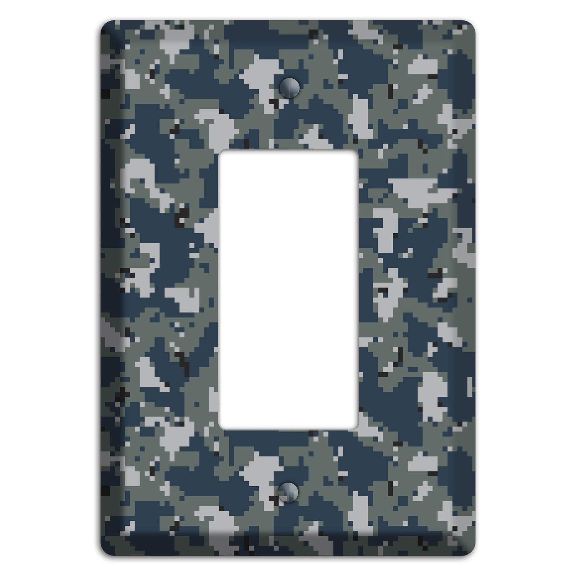 Navy 2007 Camo Rocker Wallplate