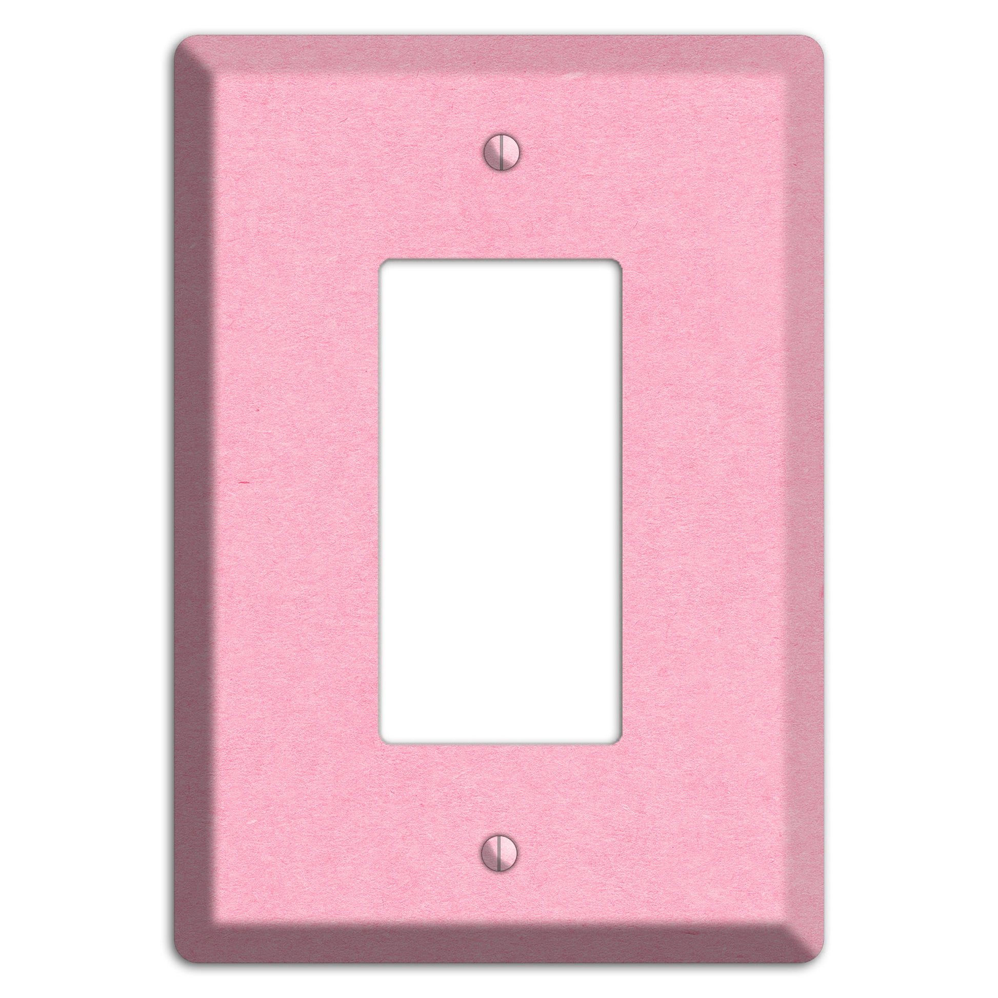 Lavender Pink Kraft Rocker Wallplate