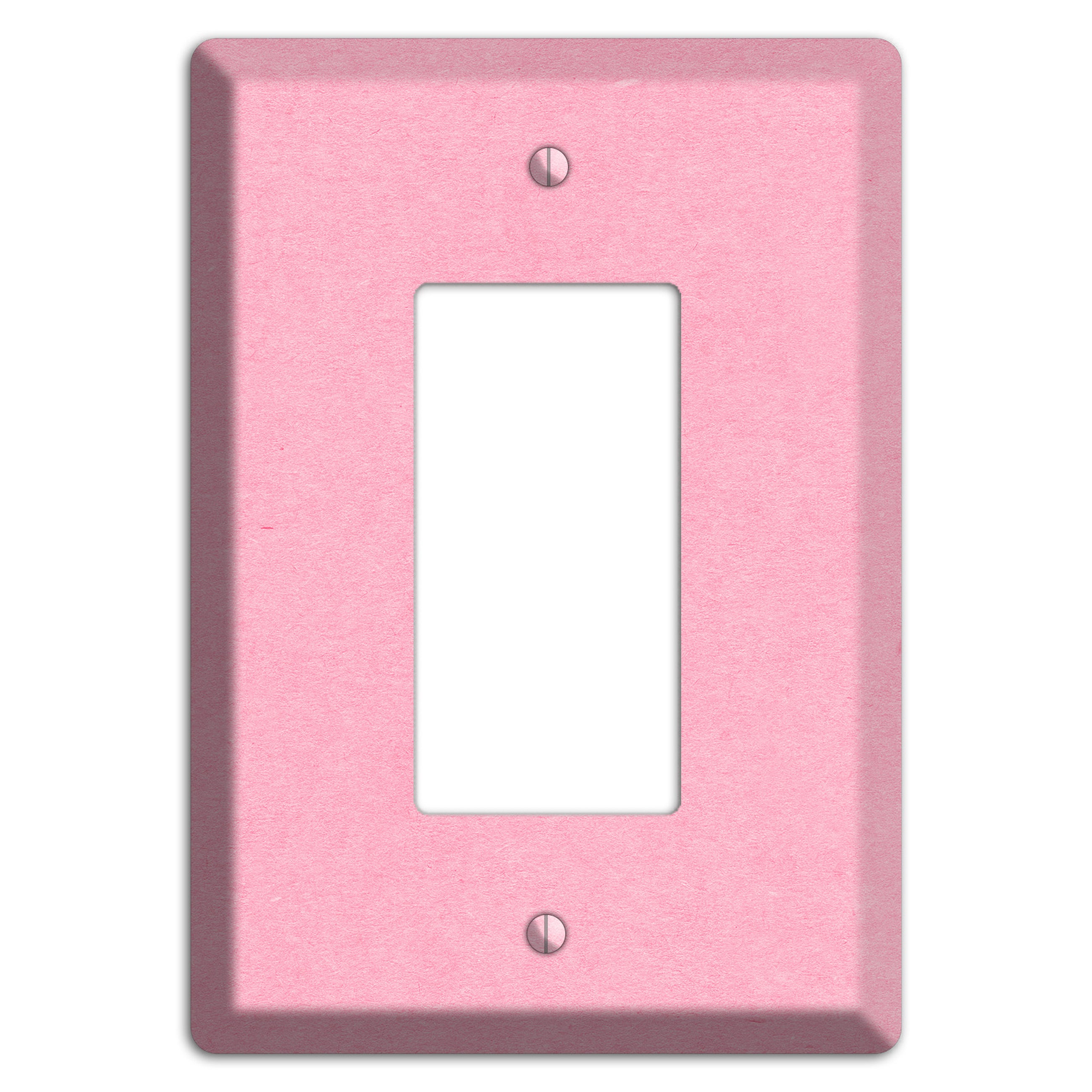 Lavender Pink Kraft Rocker Wallplate