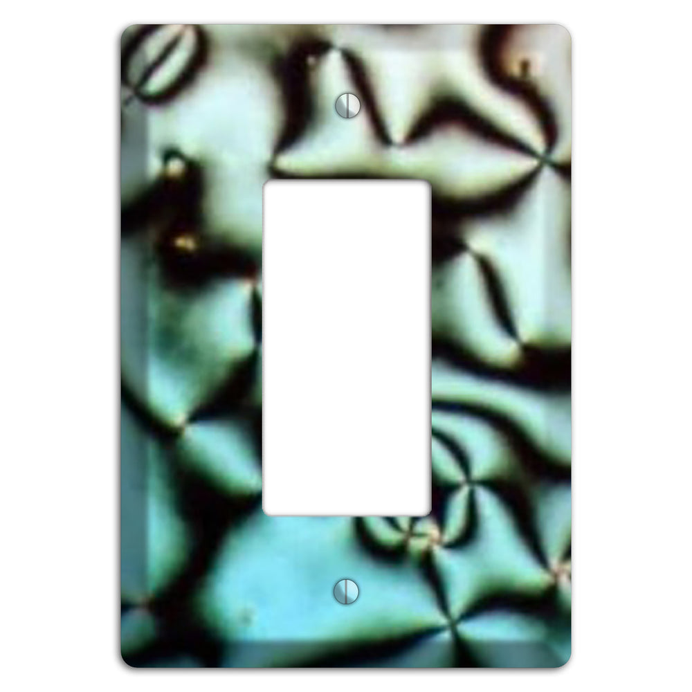 Nematische Phase Schlierentextur Rocker Wallplate
