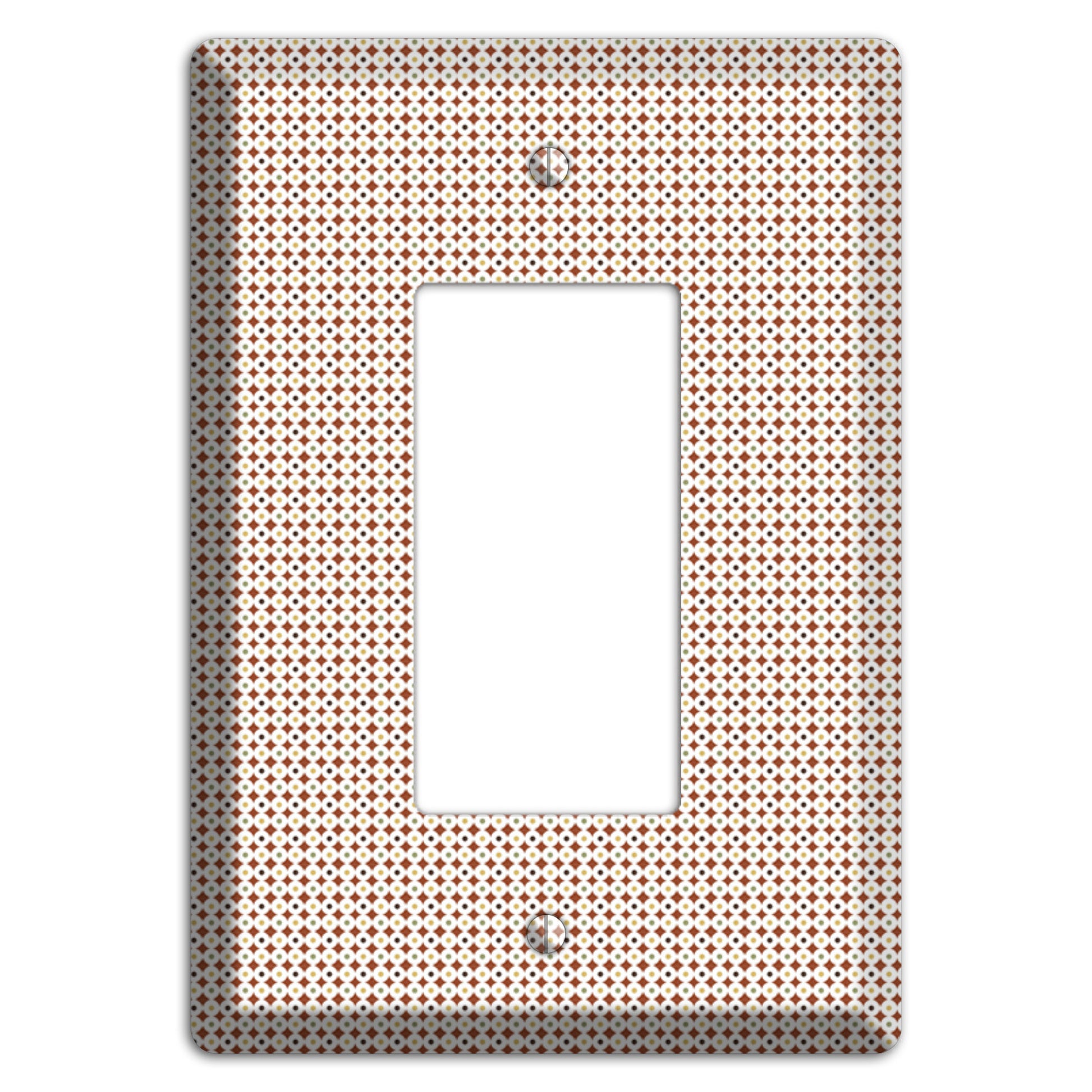 Beige Weave Rocker Wallplate