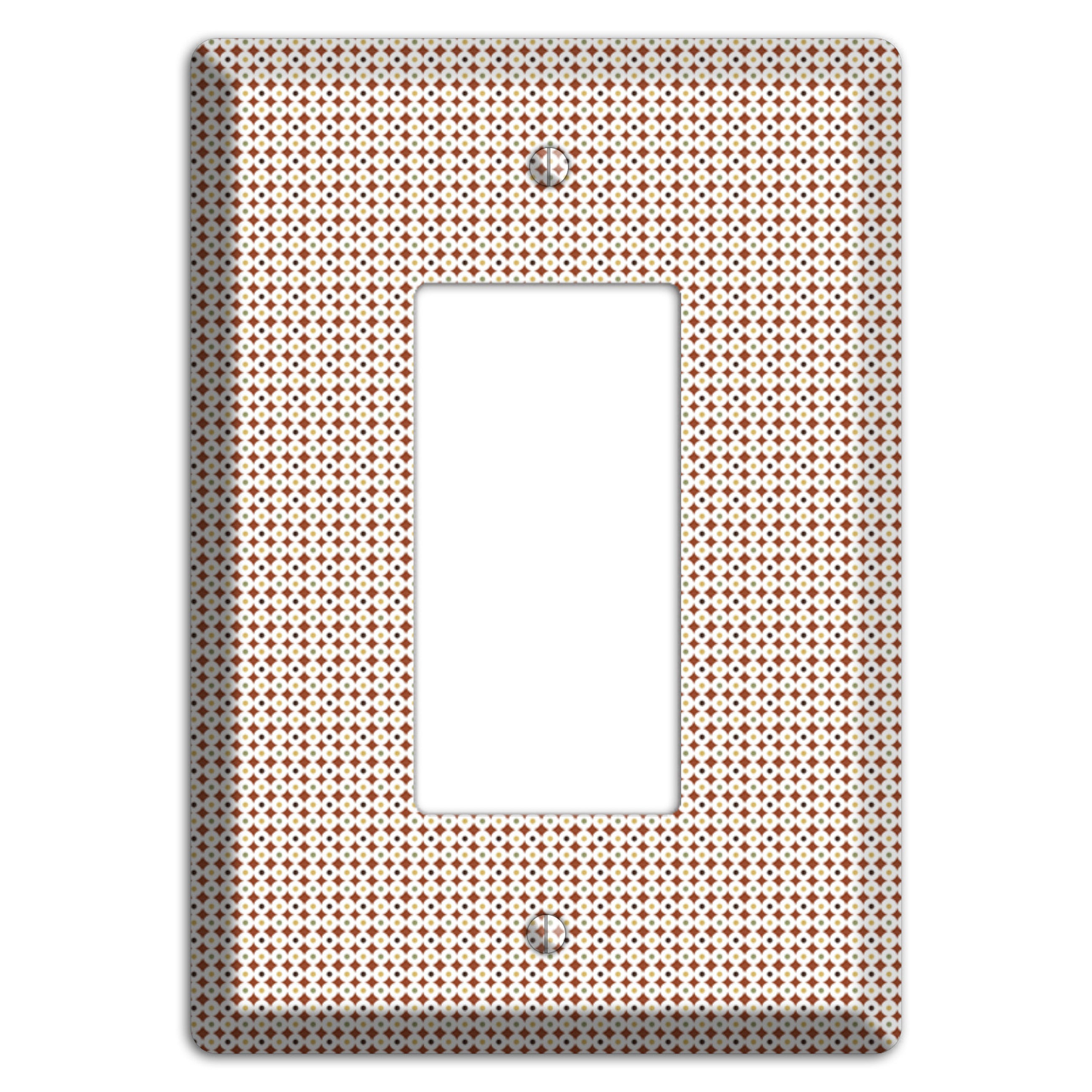 Beige Weave Rocker Wallplate