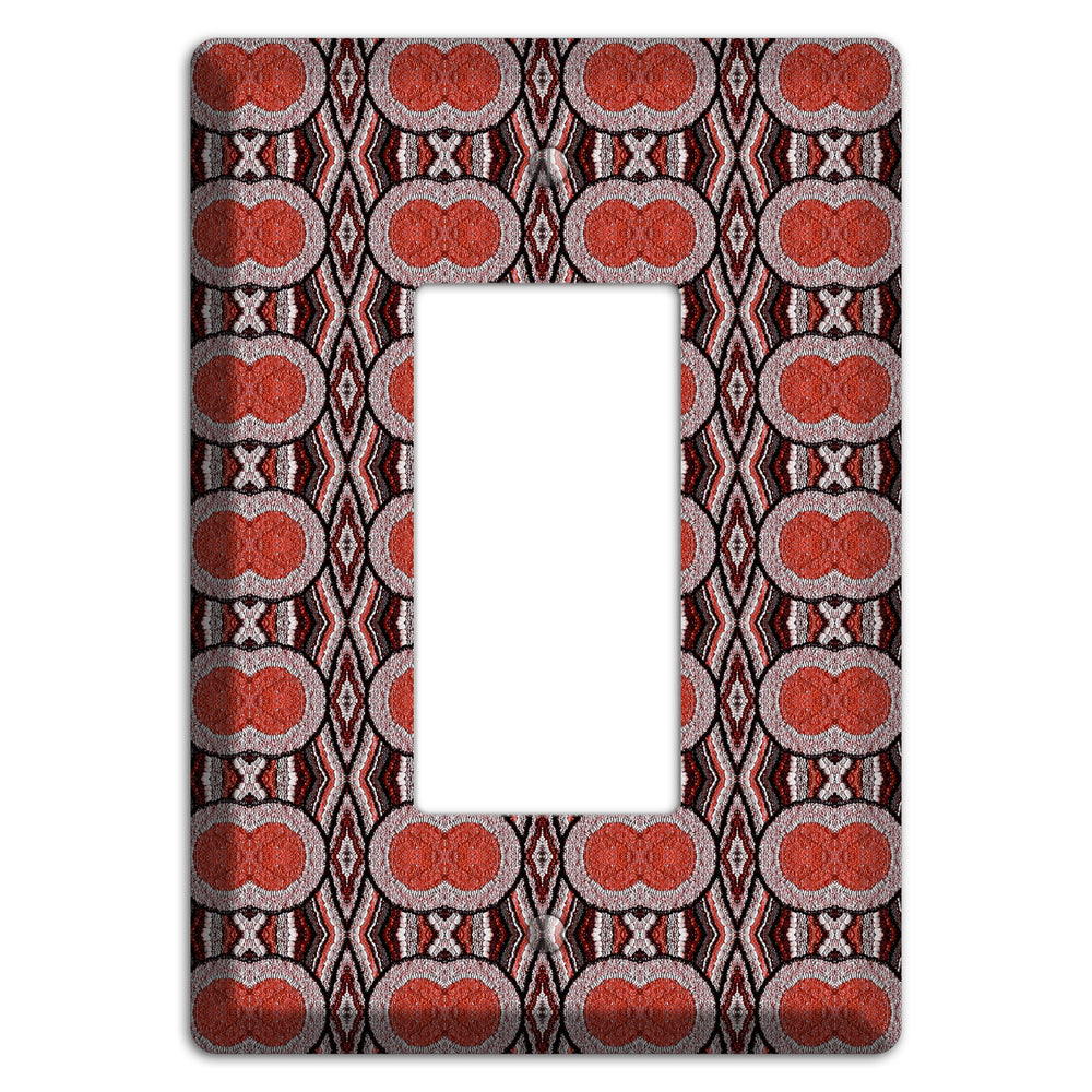 Red Tapestry Rocker Wallplate