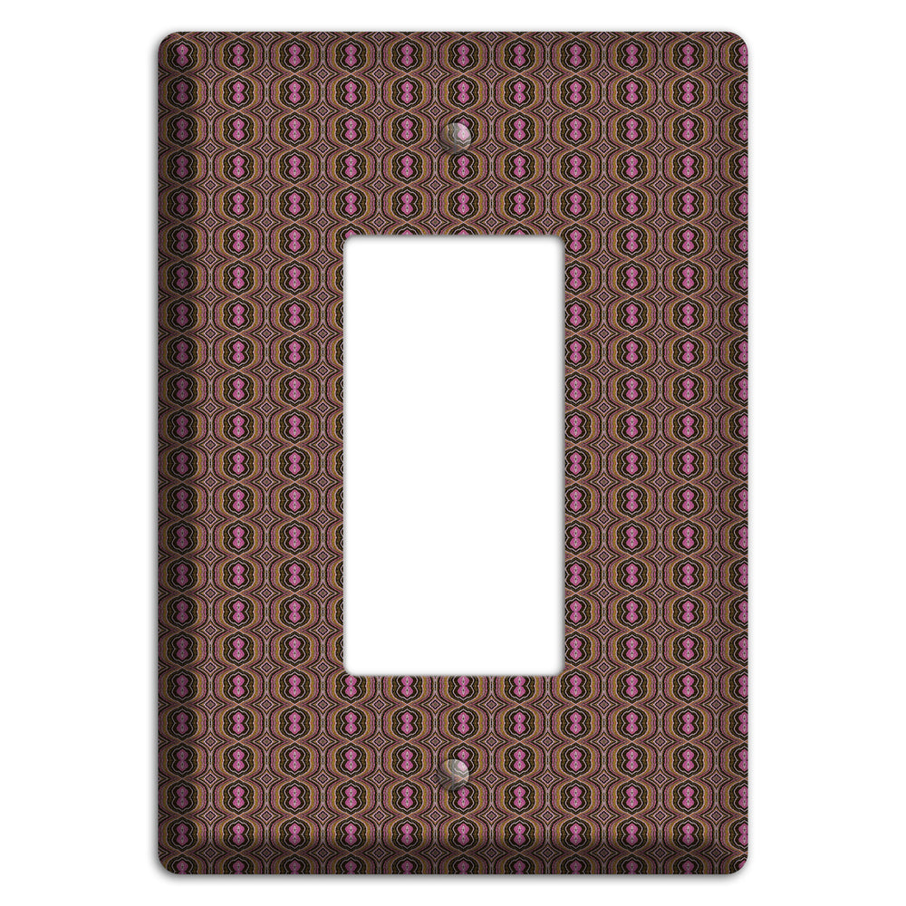 Brown Tapestry Rocker Wallplate