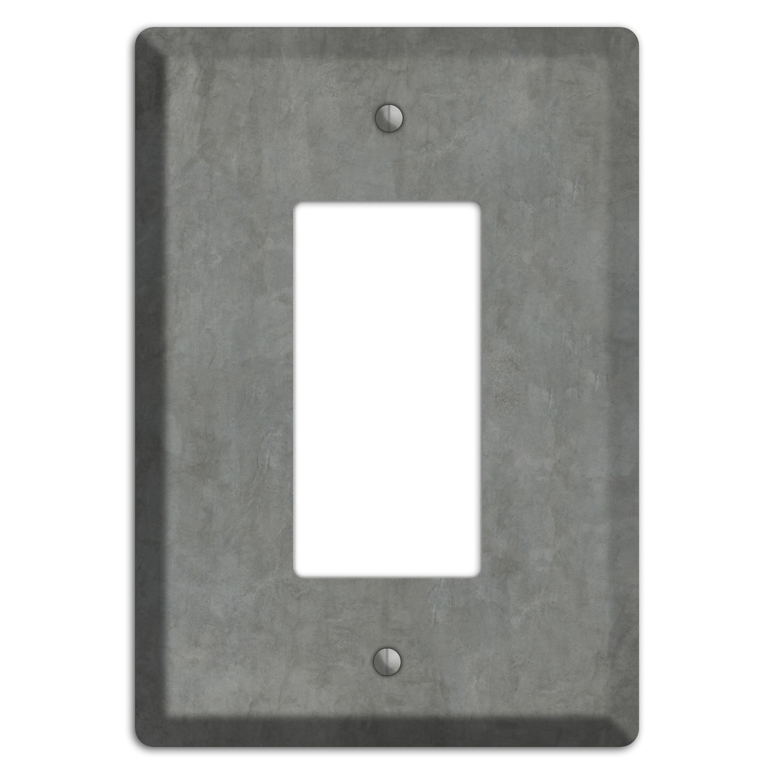 Stucco Grey Rocker Wallplate
