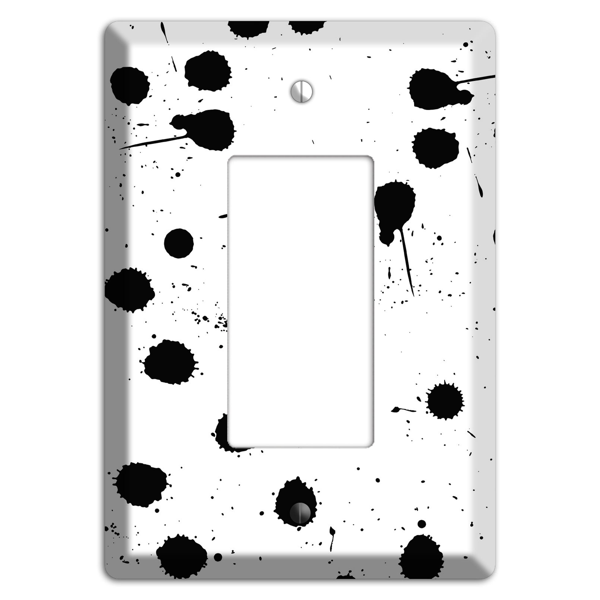Ink Splash 9 Rocker Wallplate