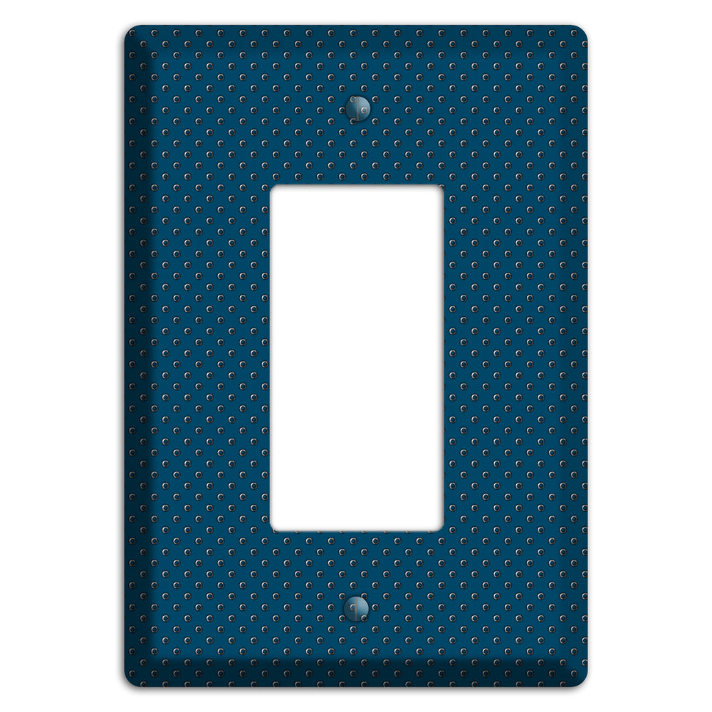 Blue Small Dots Rocker Wallplate