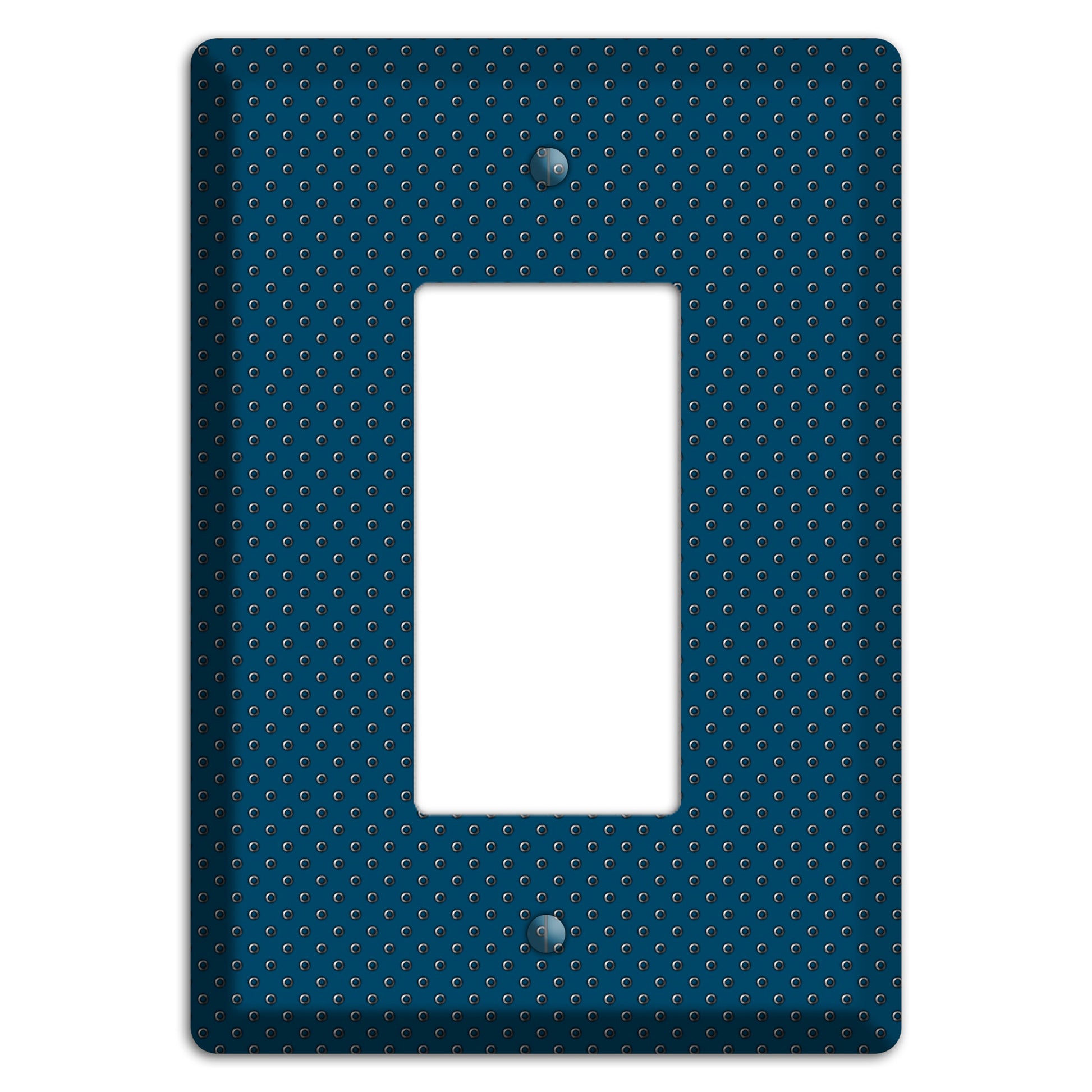 Blue Small Dots Rocker Wallplate