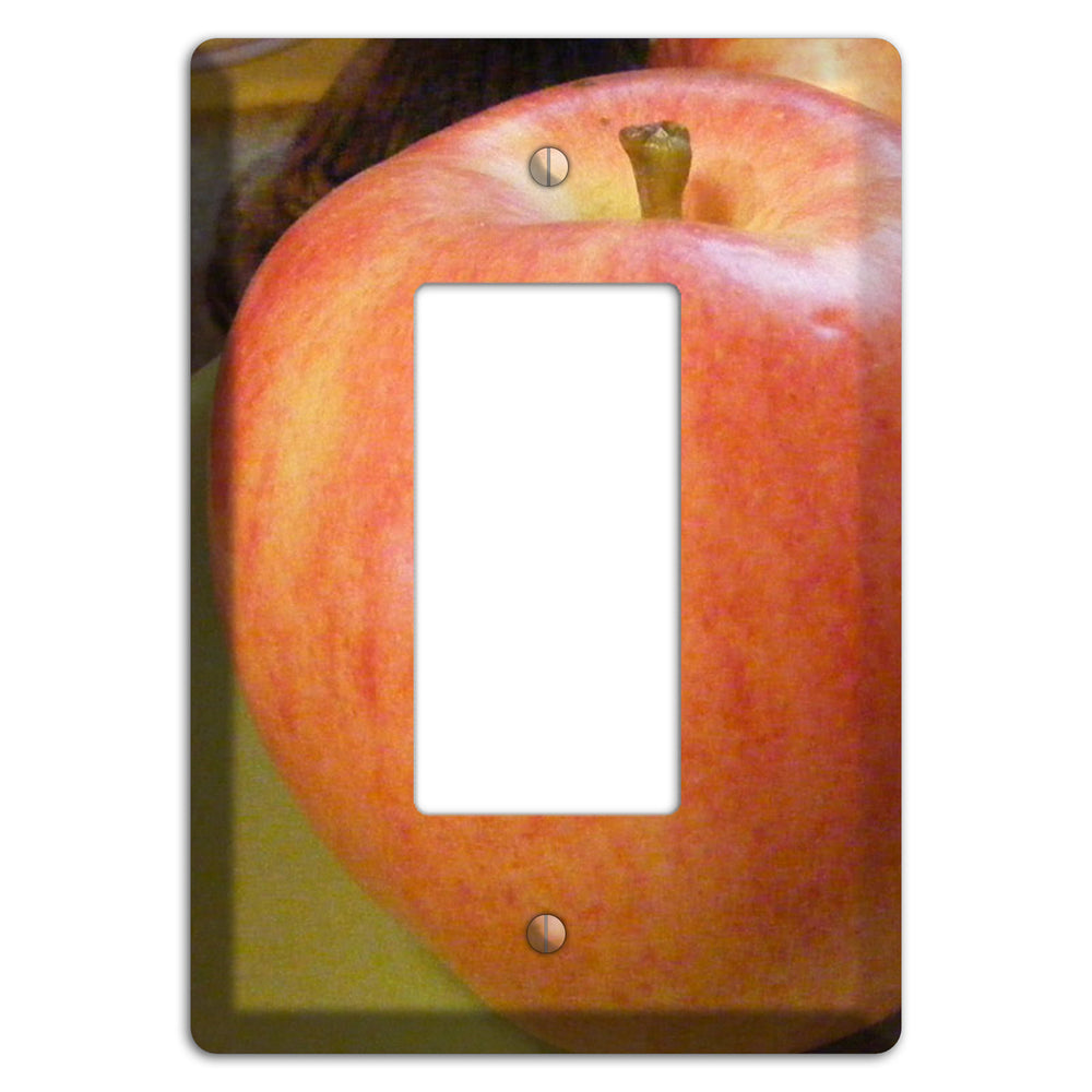 Large Apple Rocker Wallplate