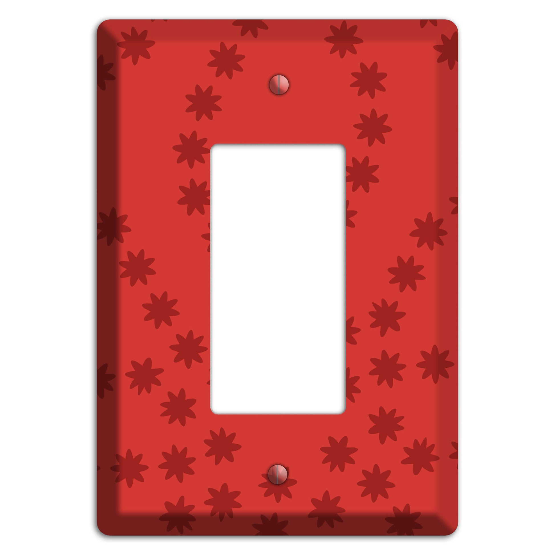 Multi Red Constellation Rocker Wallplate