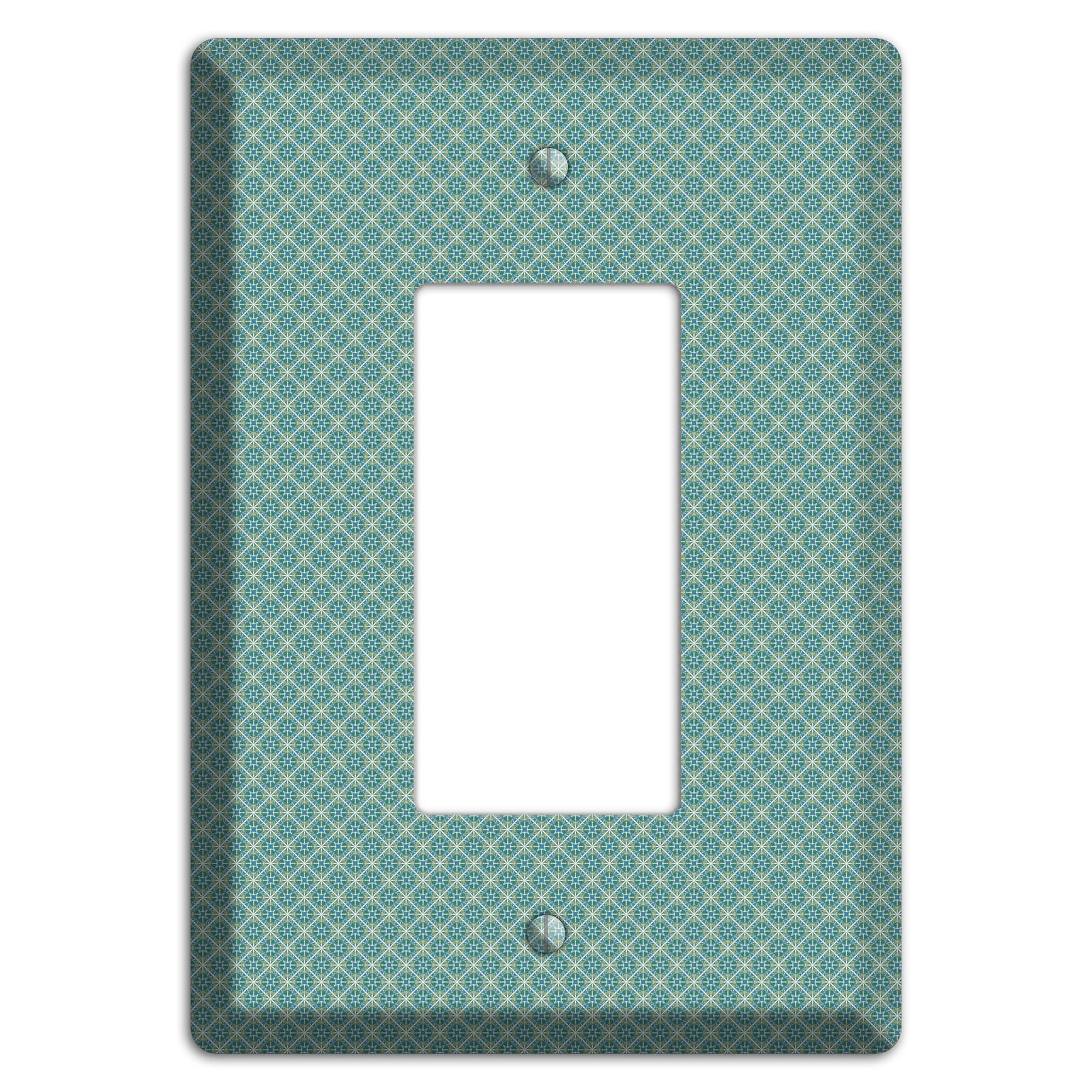 Sage Tiny Arabesque Rocker Wallplate