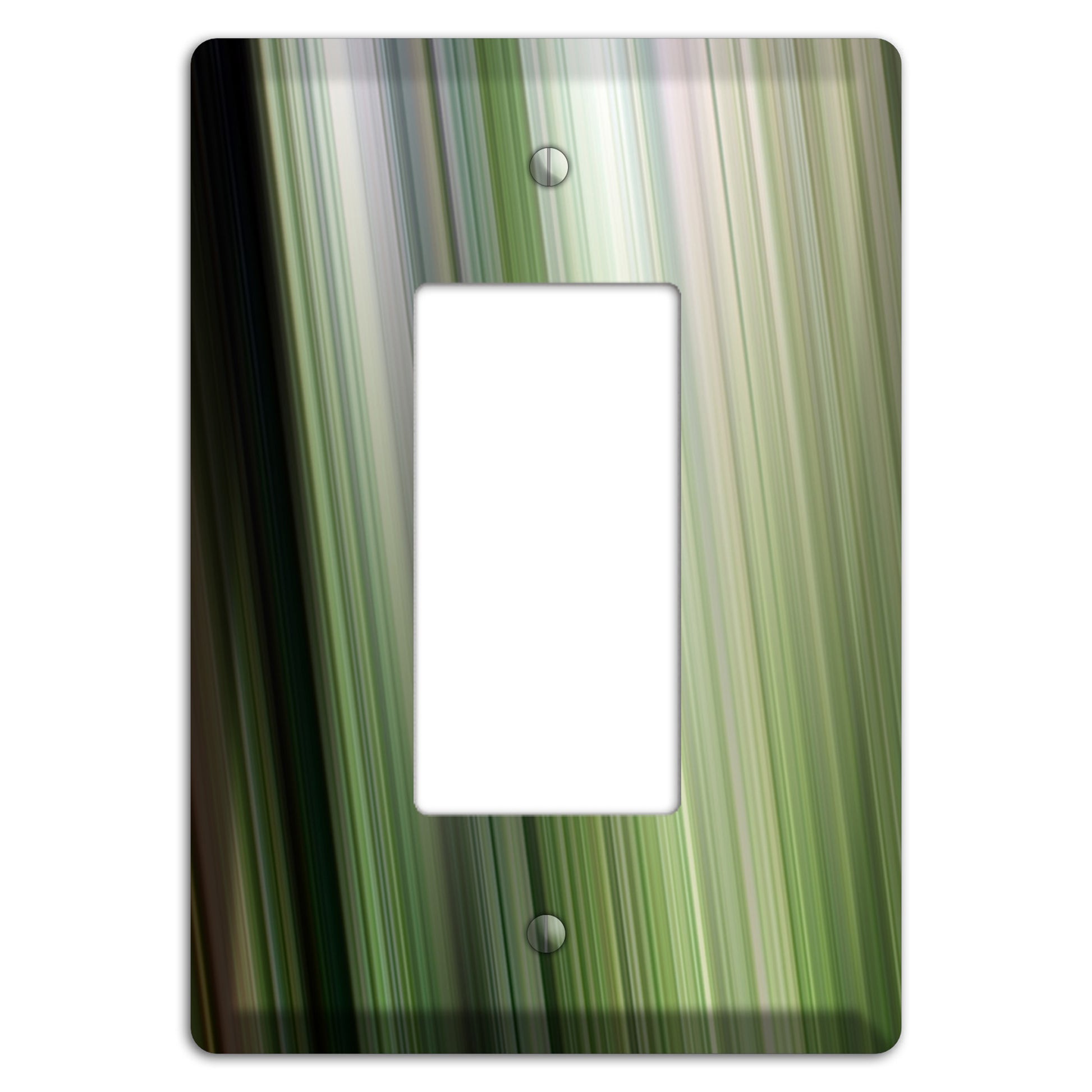 Green Ray of Light 2 Rocker Wallplate