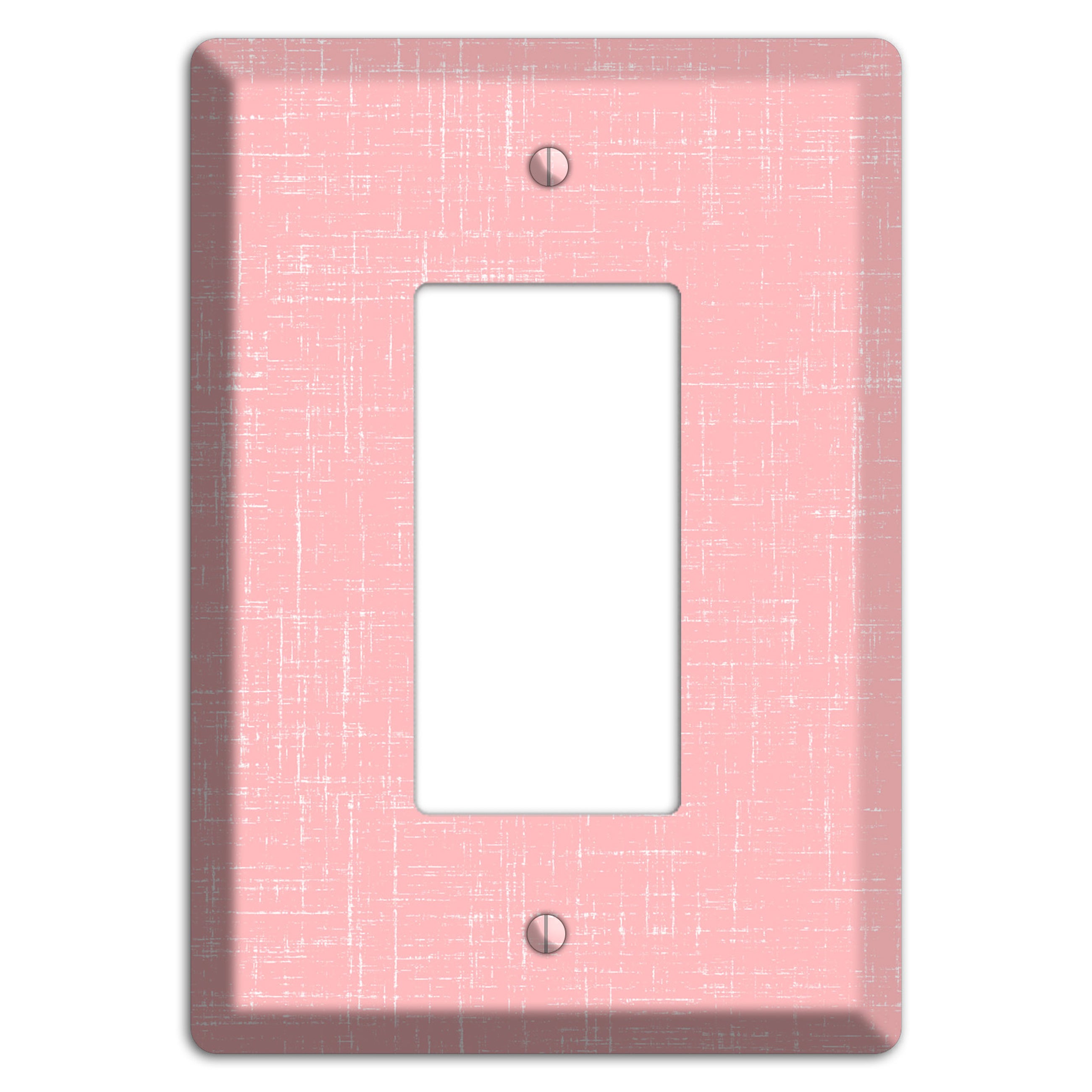 Amber Soft Coral Rocker Wallplate
