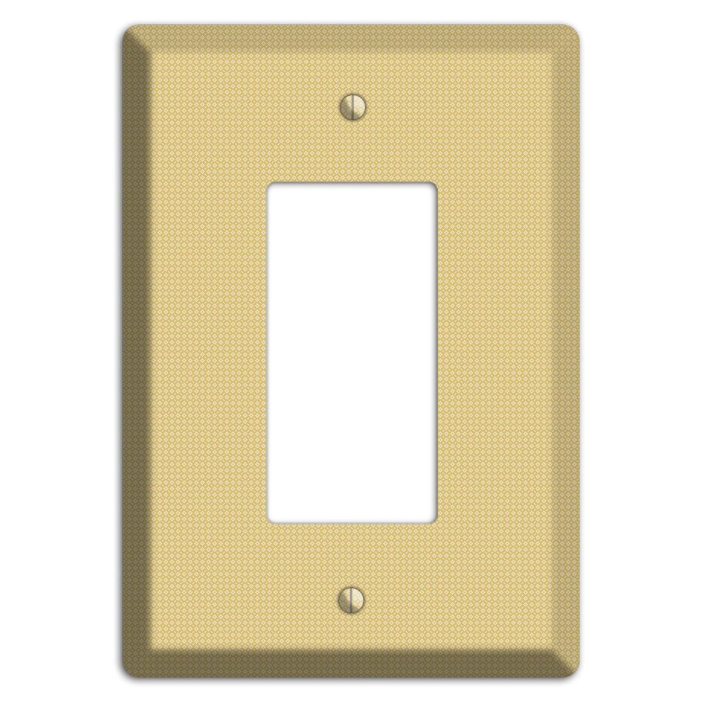 Khaki Weave Rocker Wallplate