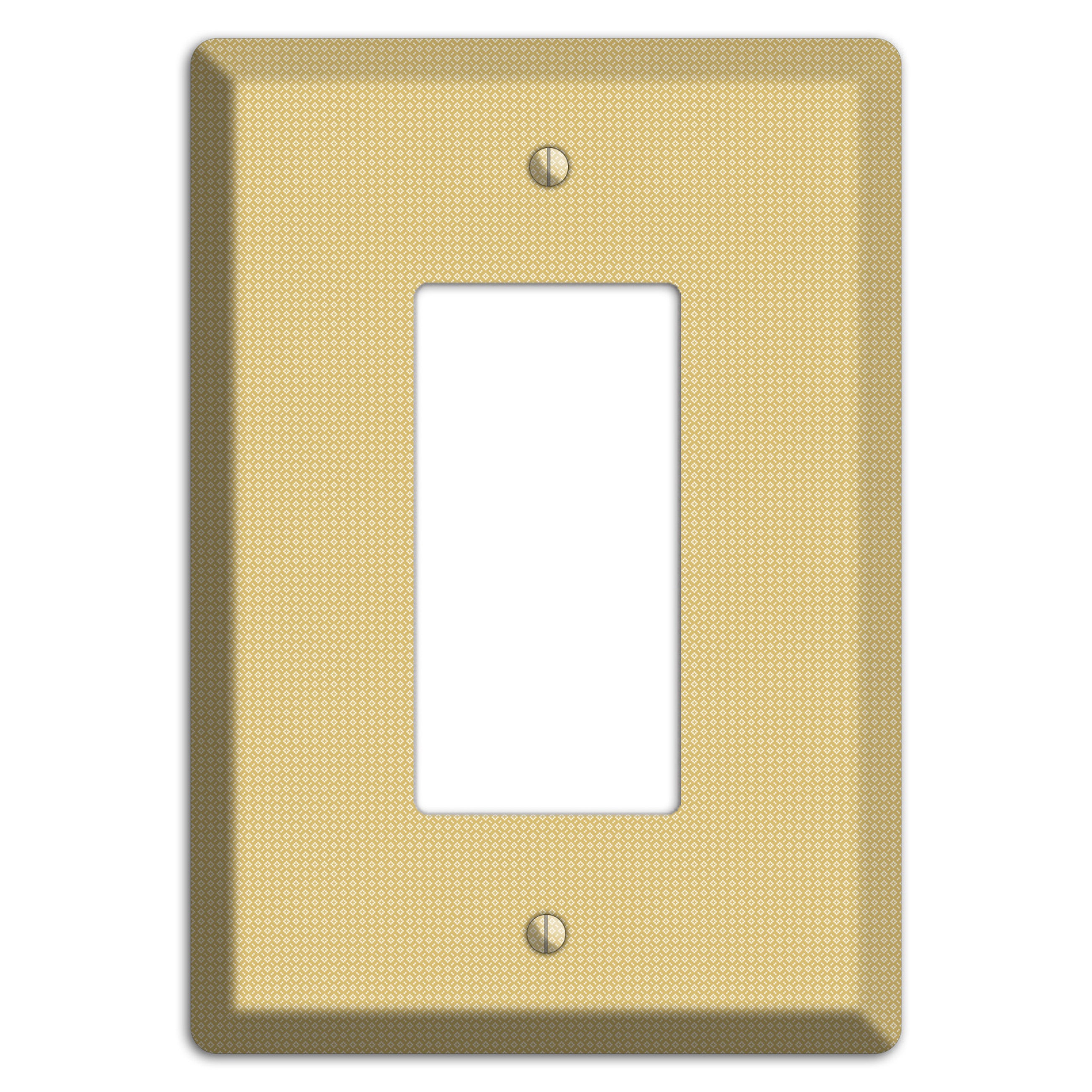 Khaki Weave Rocker Wallplate