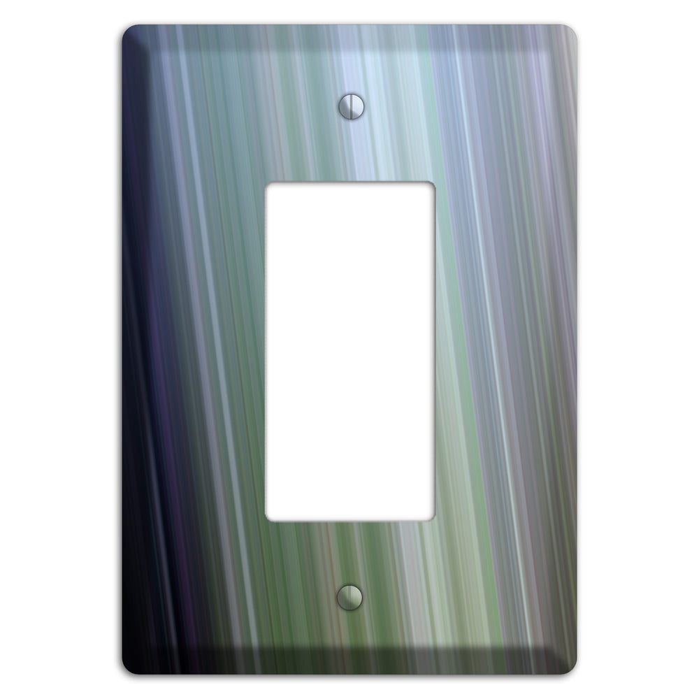 Purple and Green Ray of Light Rocker Wallplate