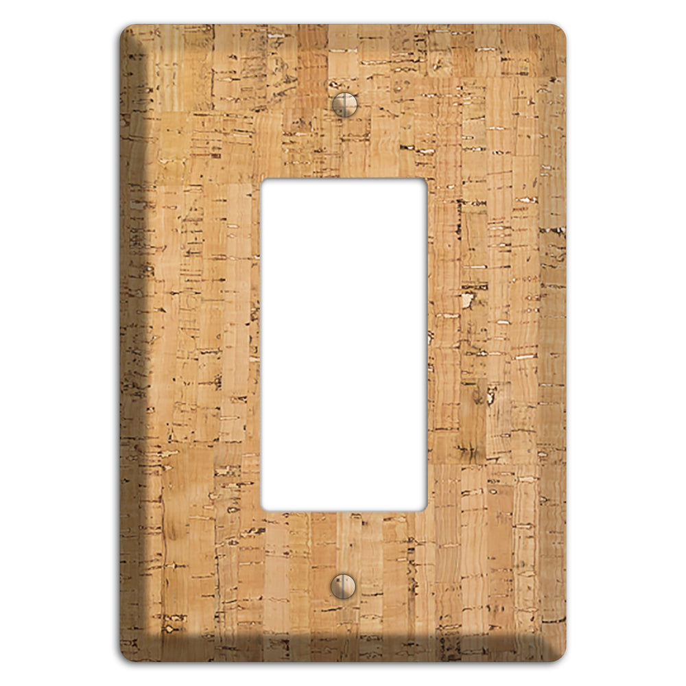 Natural Cork Rocker Wallplate