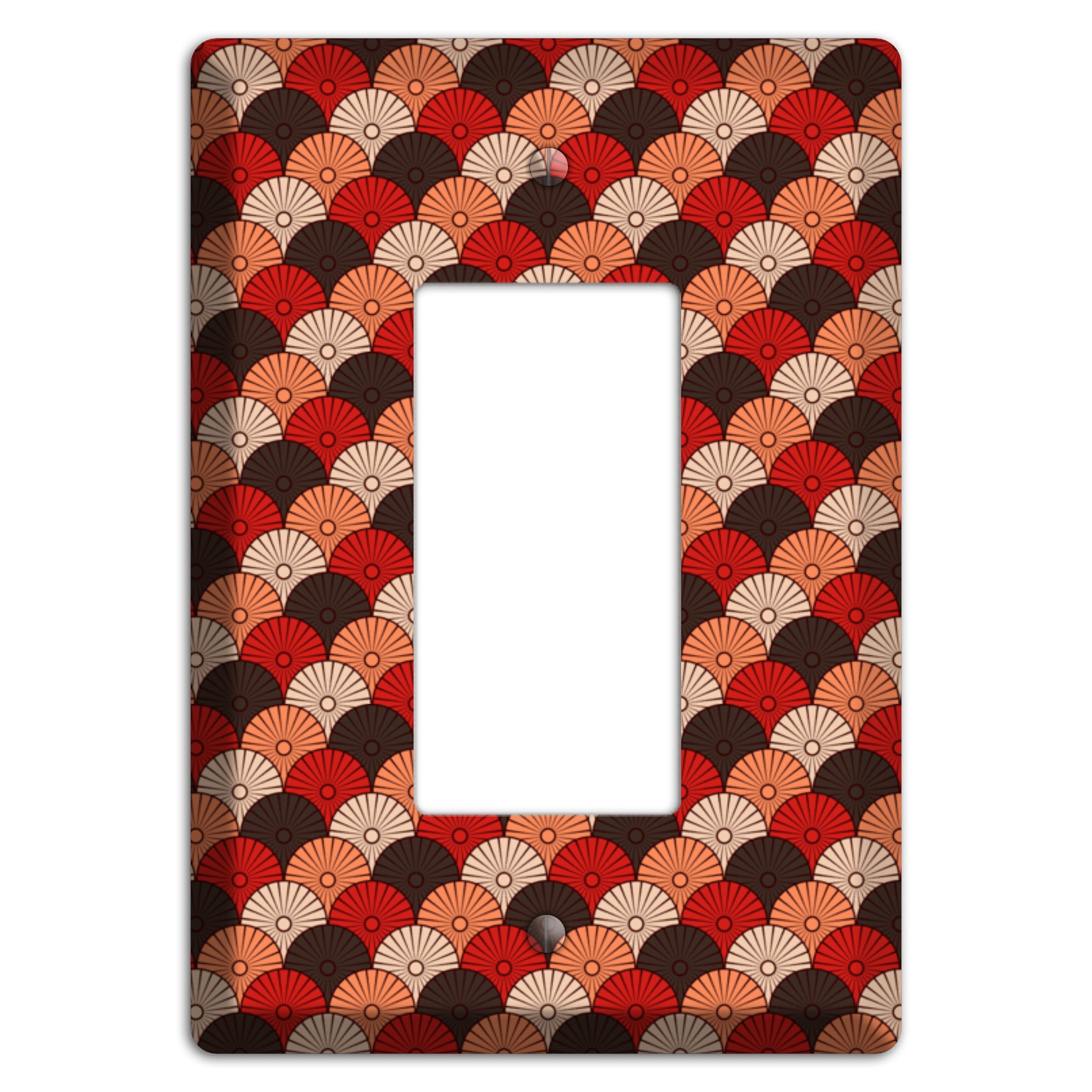 Asian Scallops Rocker Wallplate