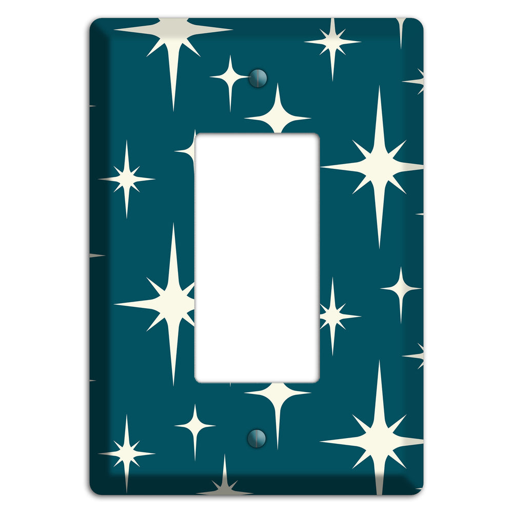 Navy Atomic Diamond Rocker Wallplate