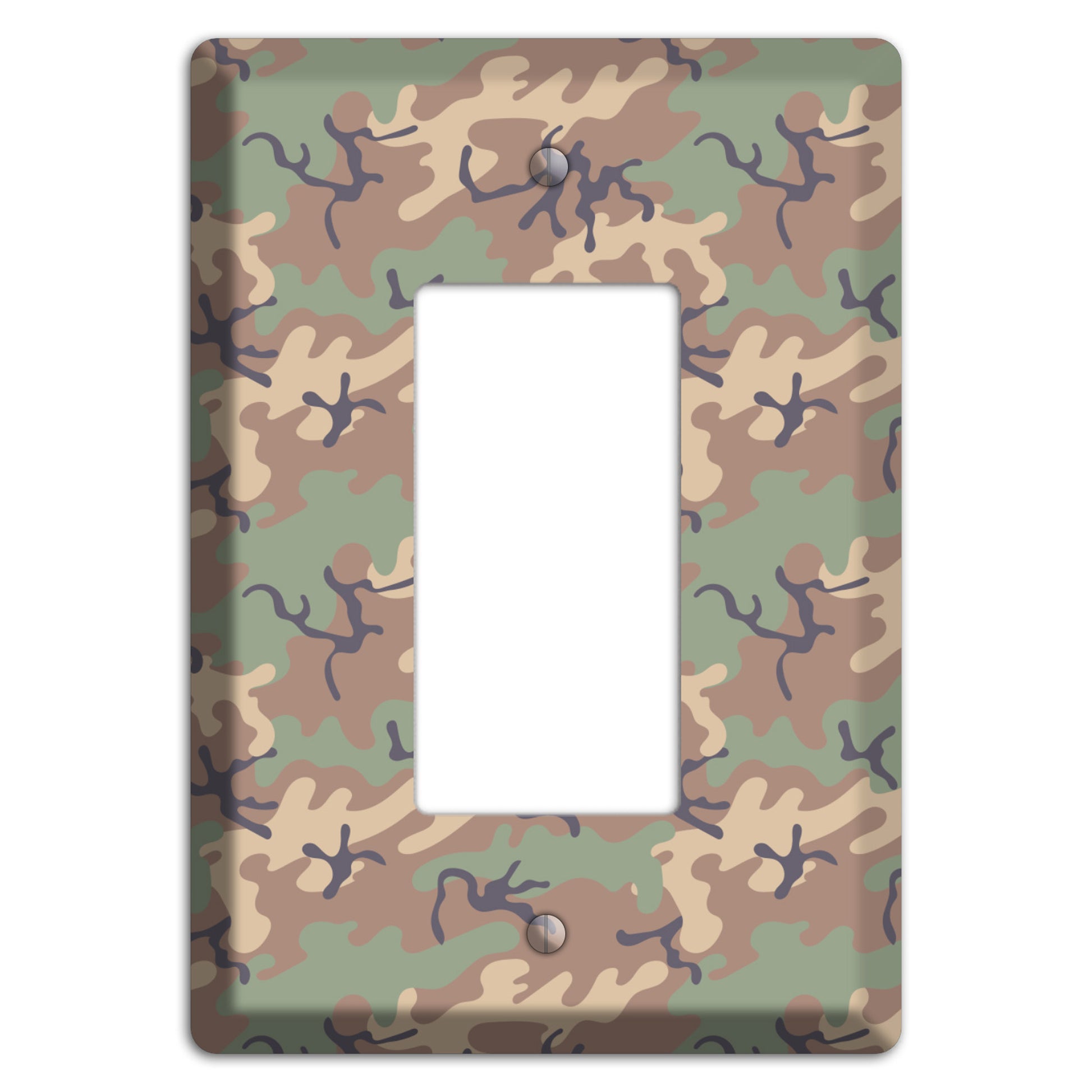 Jungle 1968 Camo Rocker Wallplate