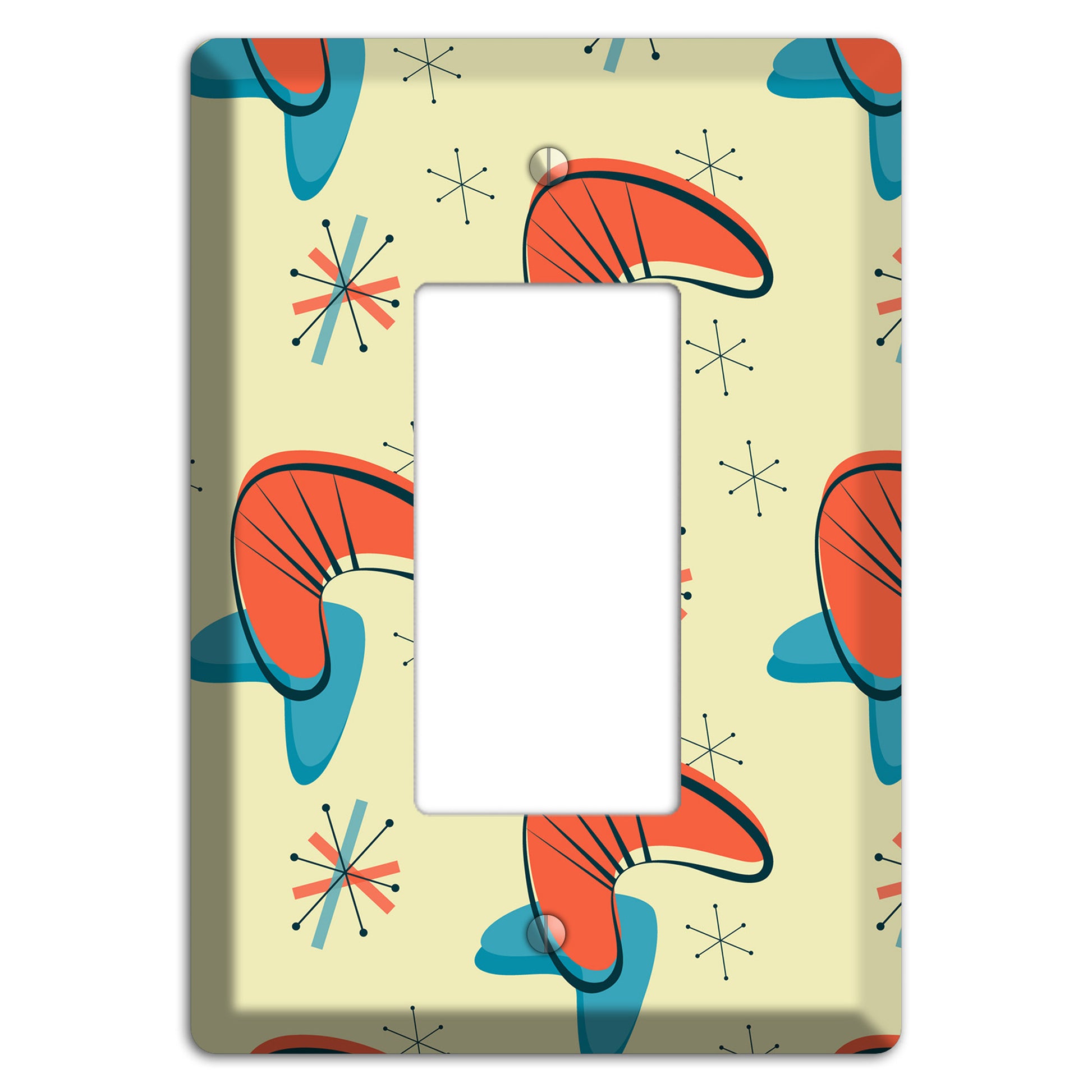 Atomic Boomerang Rocker Wallplate