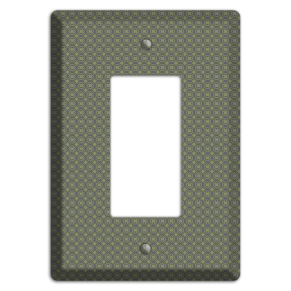 Multi Olive Foulard Rocker Wallplate
