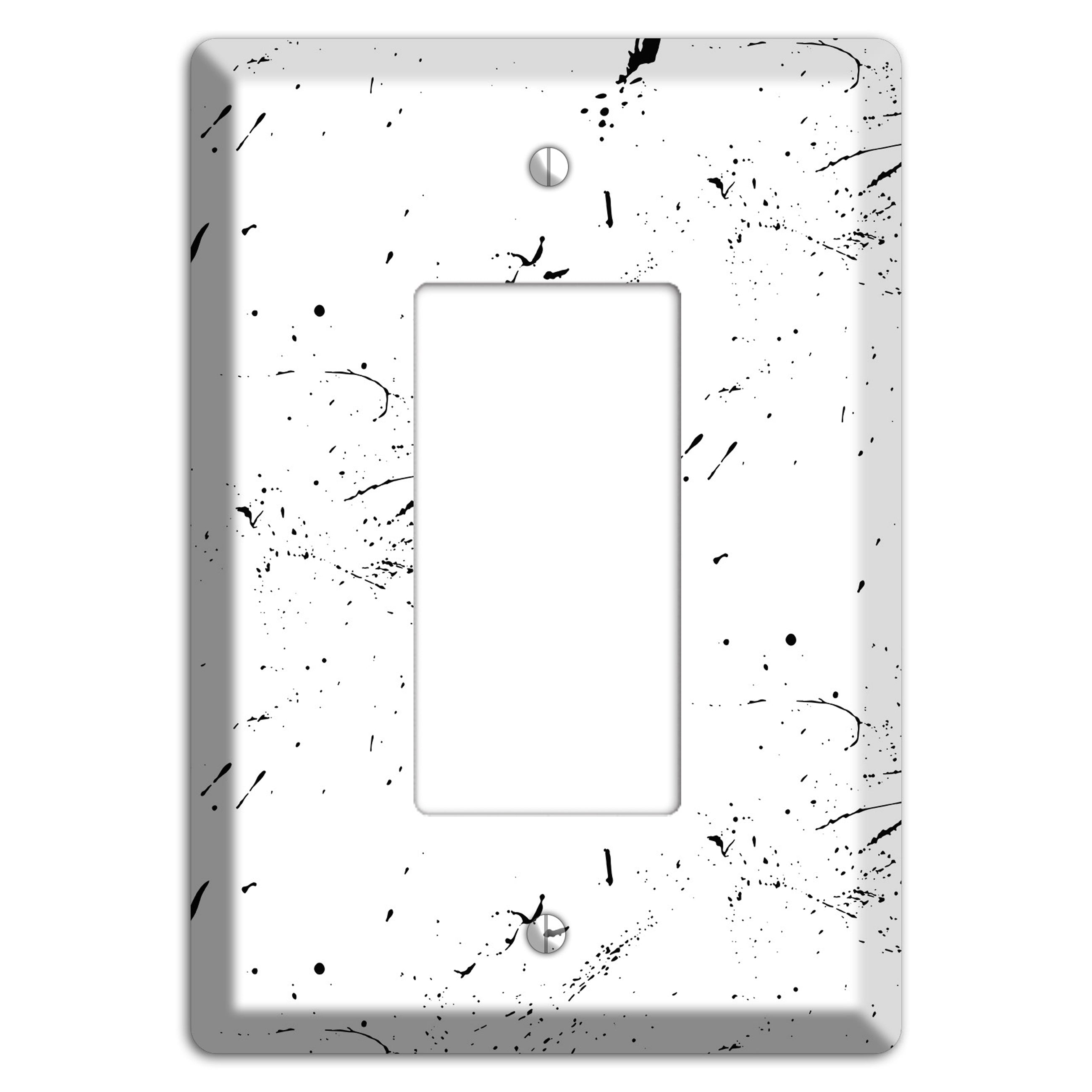 Ink Splash 1 Rocker Wallplate