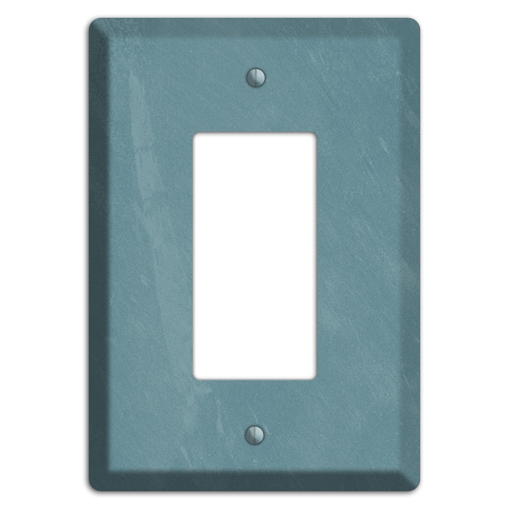 Chalk Teal Rocker Wallplate