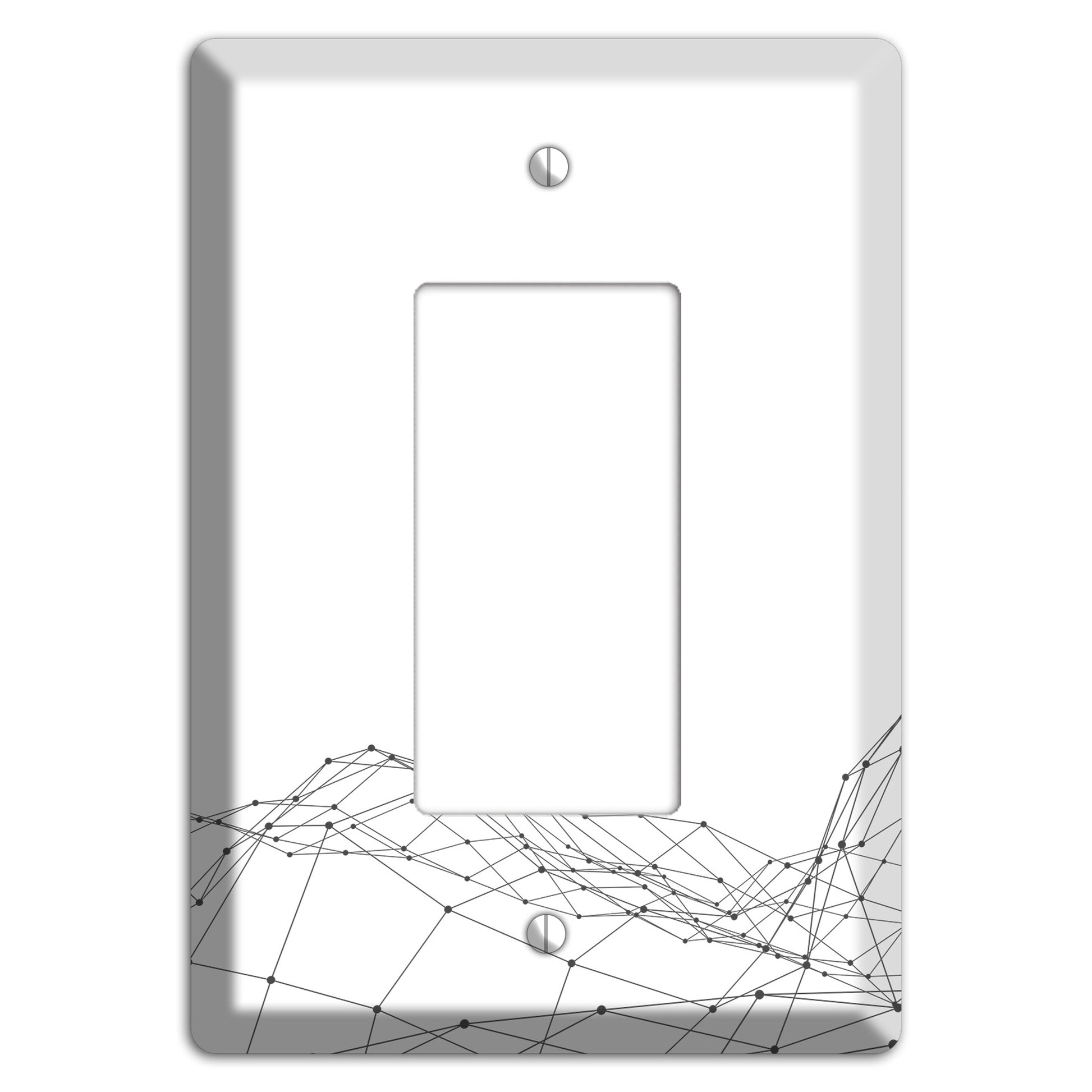 Linear H Rocker Wallplate