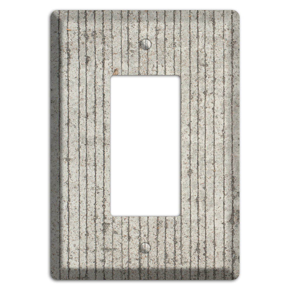 Vertical Concrete Rocker Wallplate