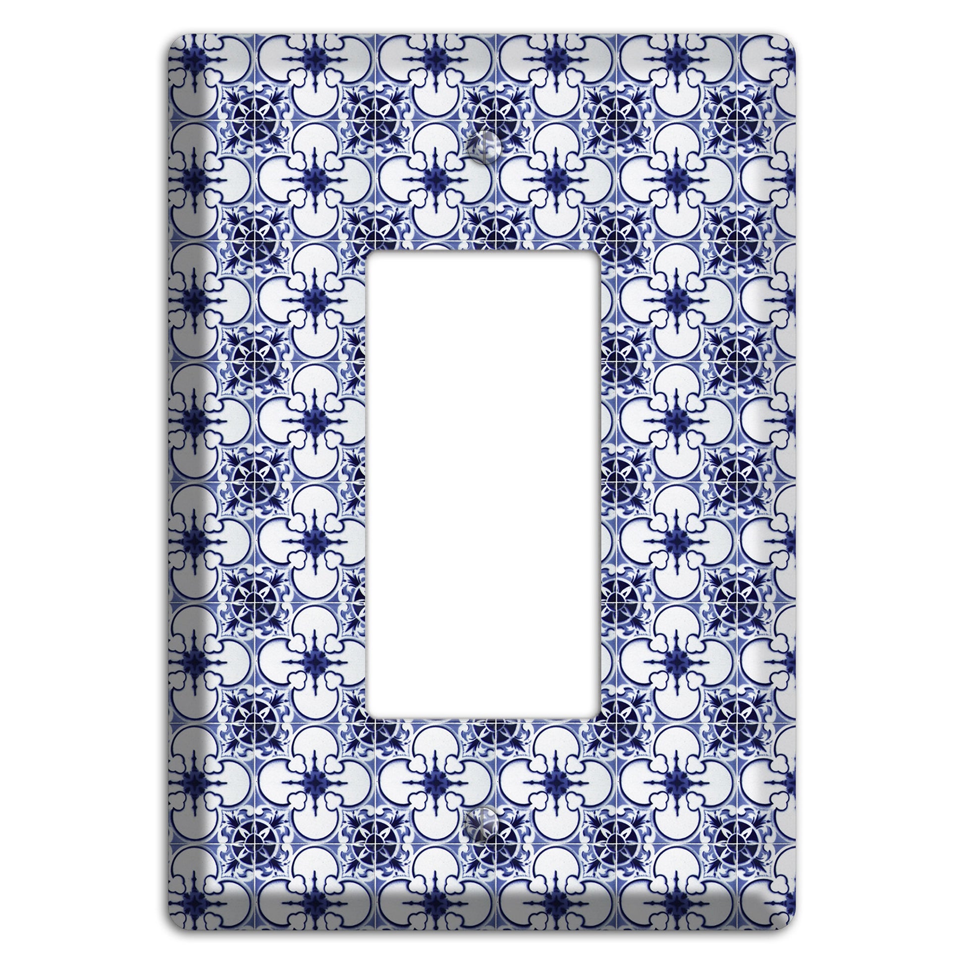 Tavira Tiles 9 Rocker Wallplate