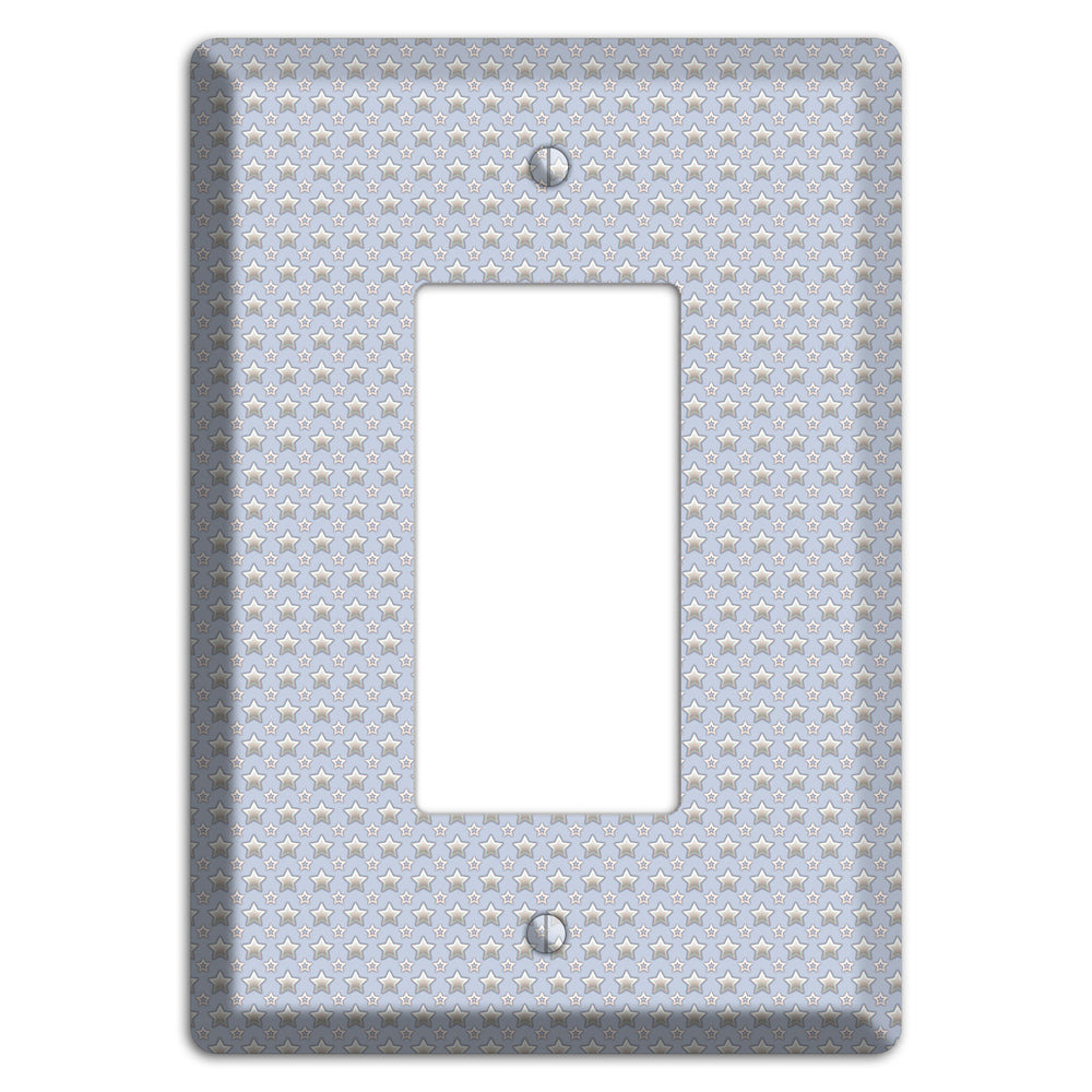 Grey Stars Rocker Wallplate