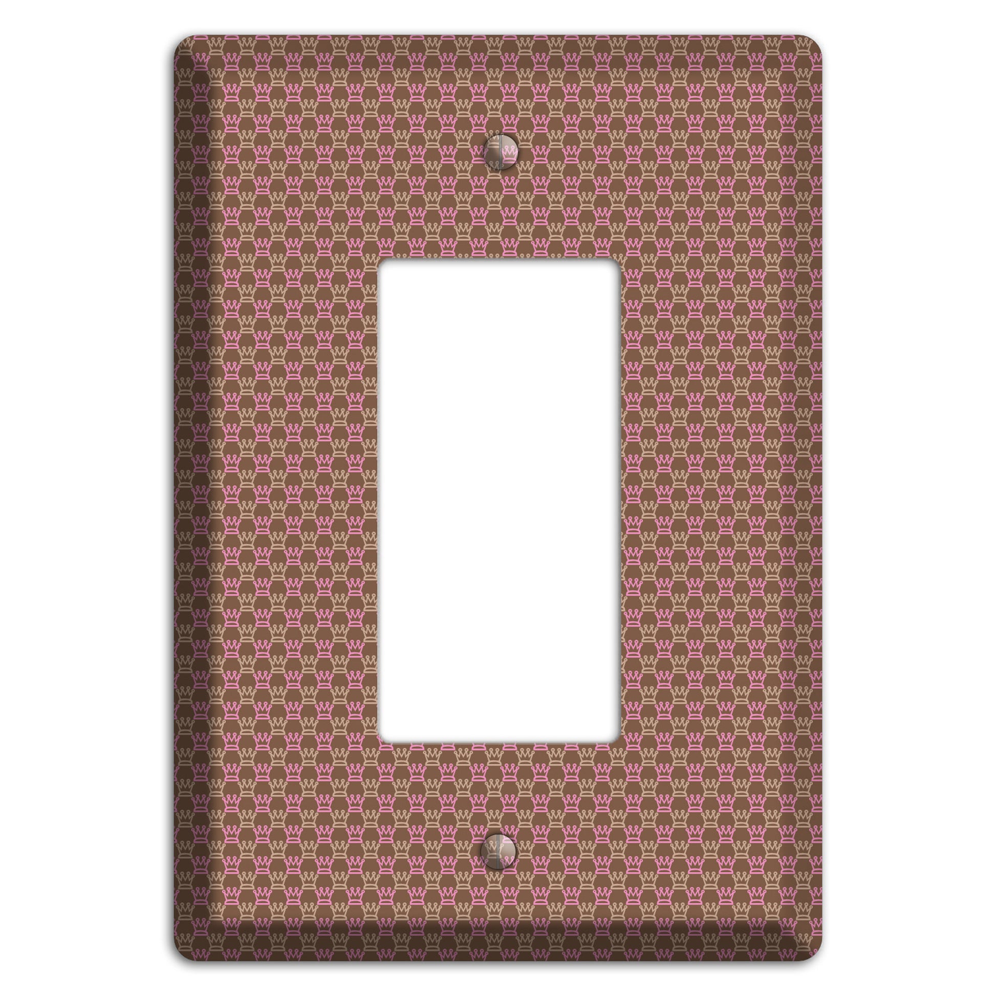 Brown Foulard Rocker Wallplate