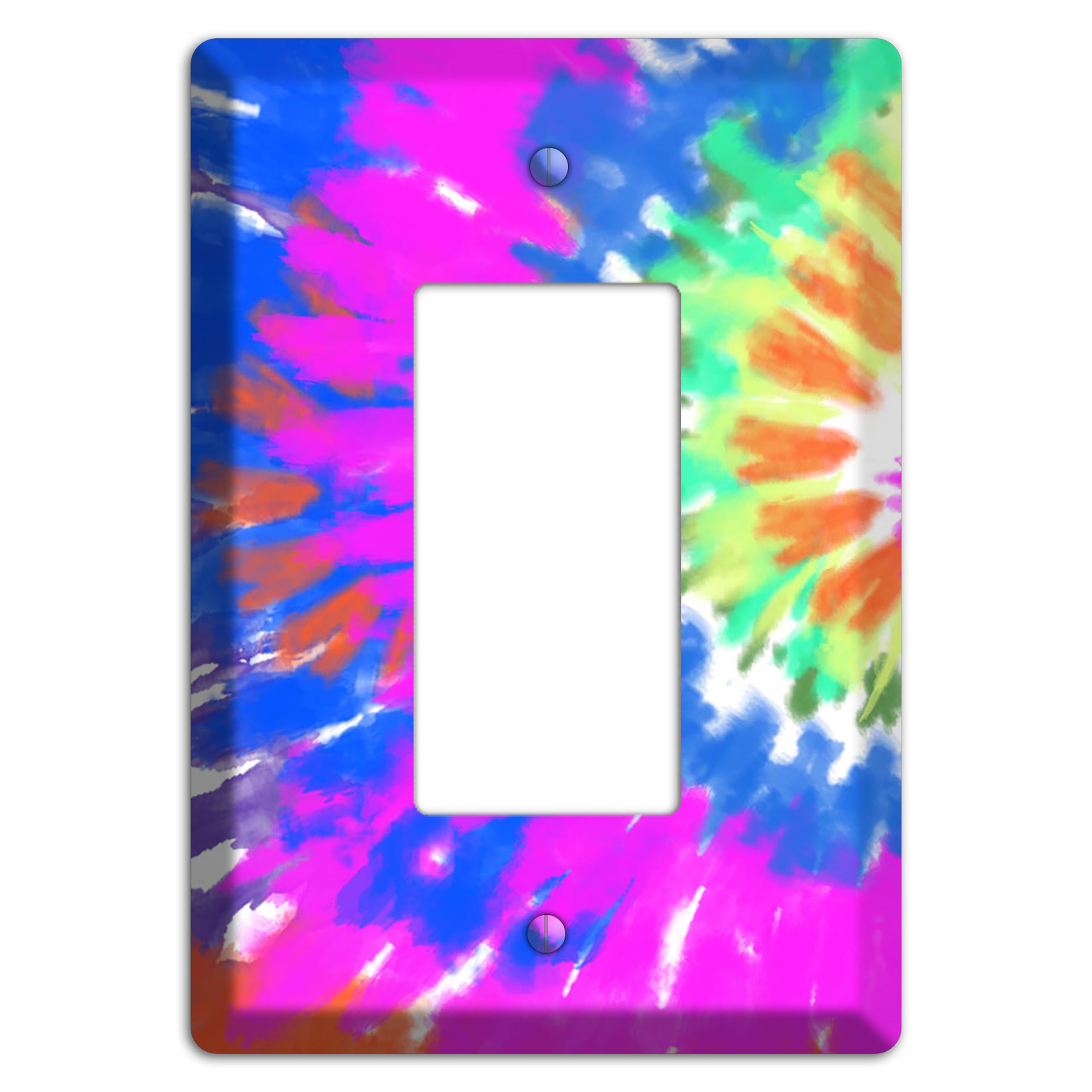 Tie Die Rocker Wallplate