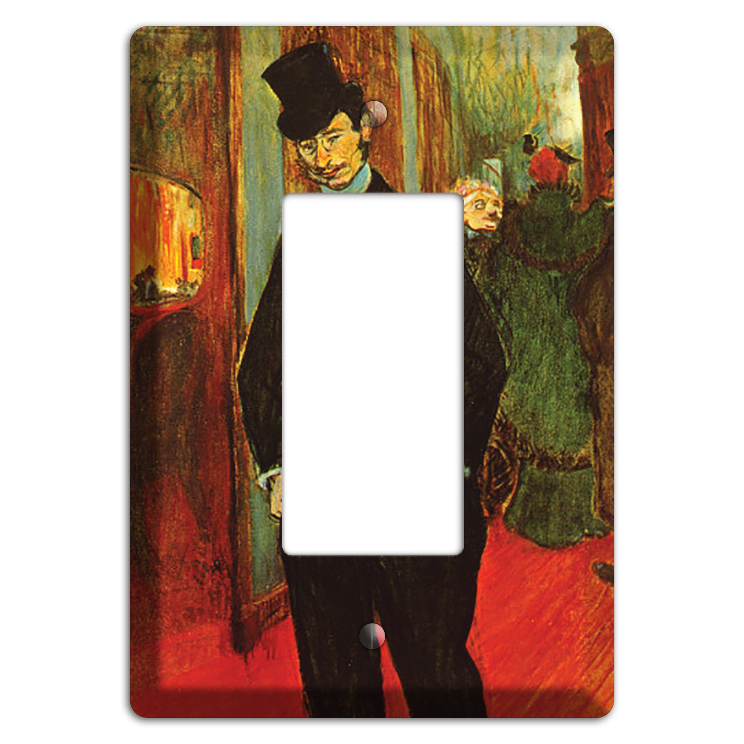 Lautrec 1 Rocker Wallplate