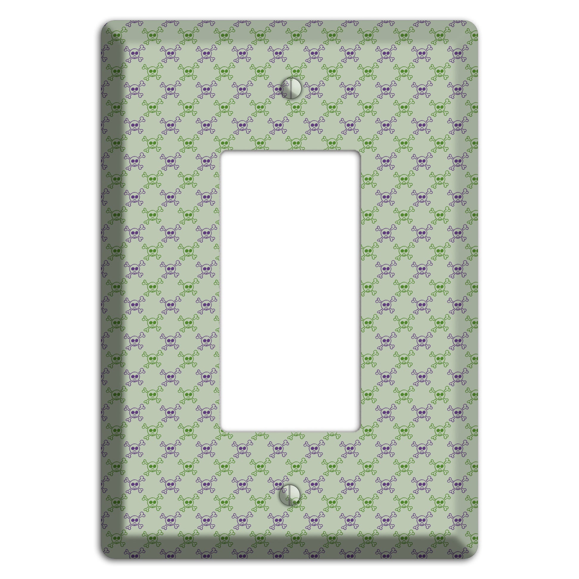 Pink and White Hearts Rocker Wallplate