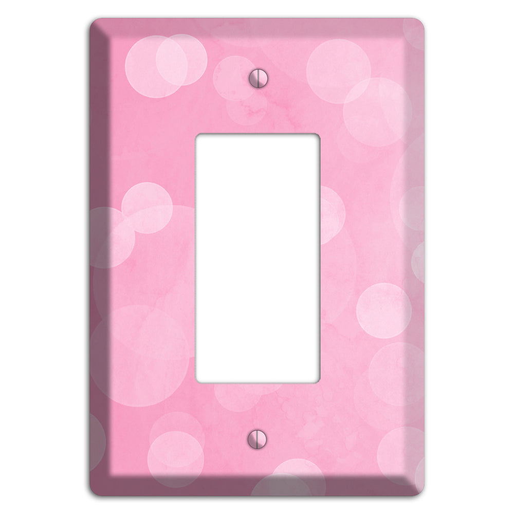 purple Pizzaz Pink Texture Rocker Wallplate