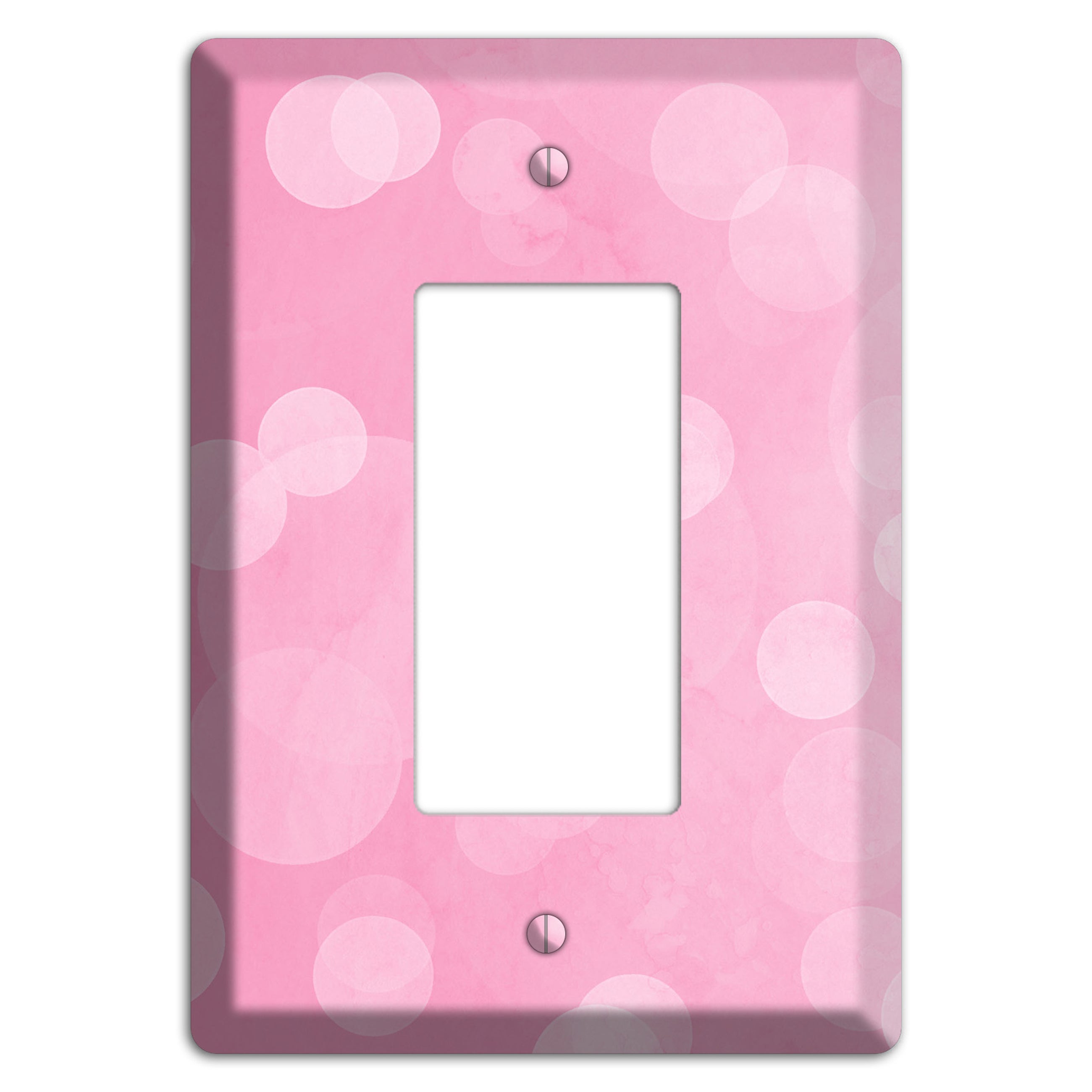 purple Pizzaz Pink Texture Rocker Wallplate