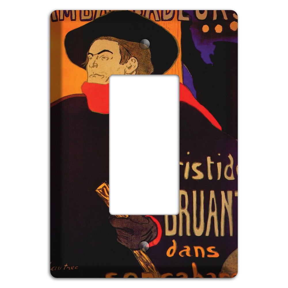 Ambassadeurs 2 Vintage Poster Rocker Wallplate