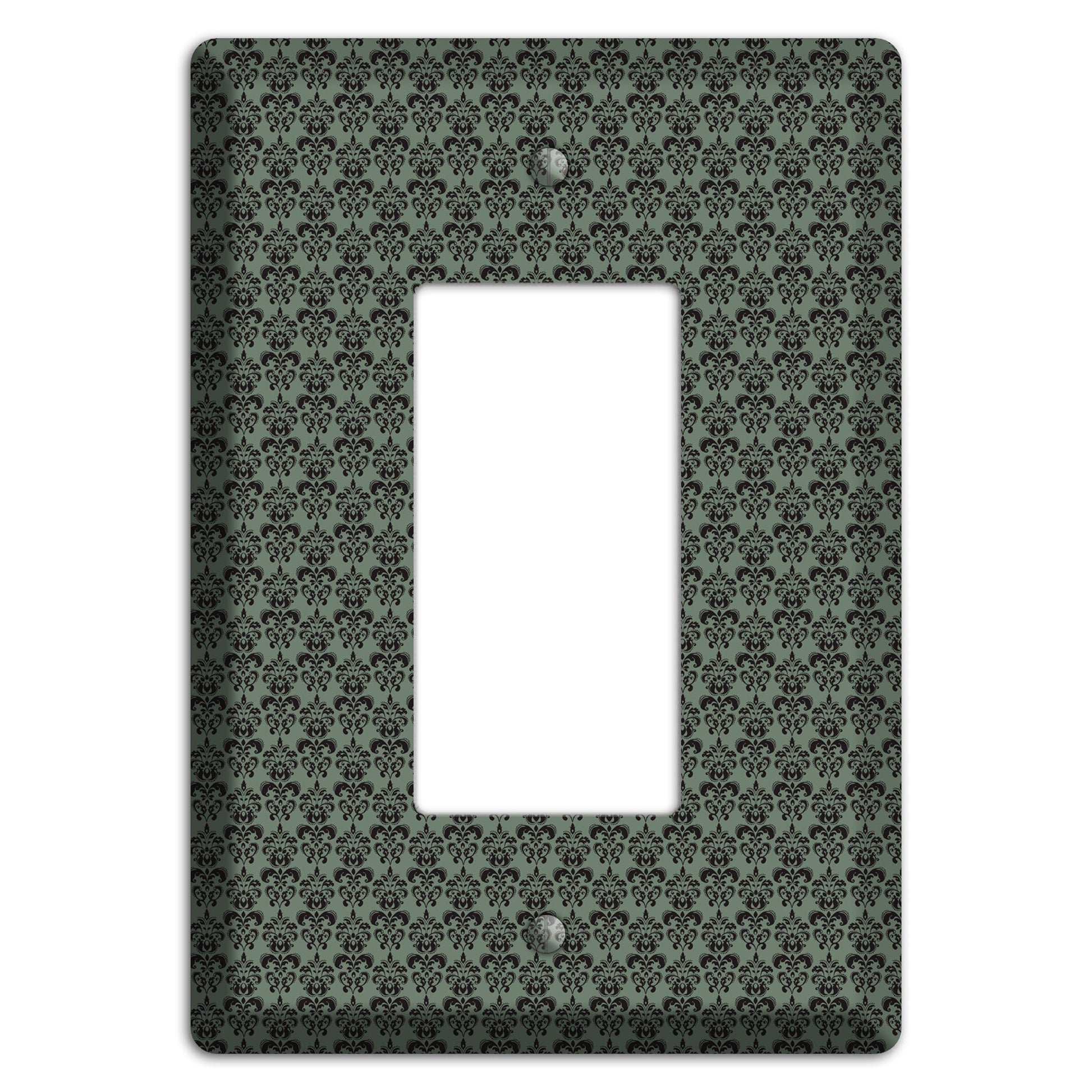 Moss Tiny Cartouche Half Drop Rocker Wallplate