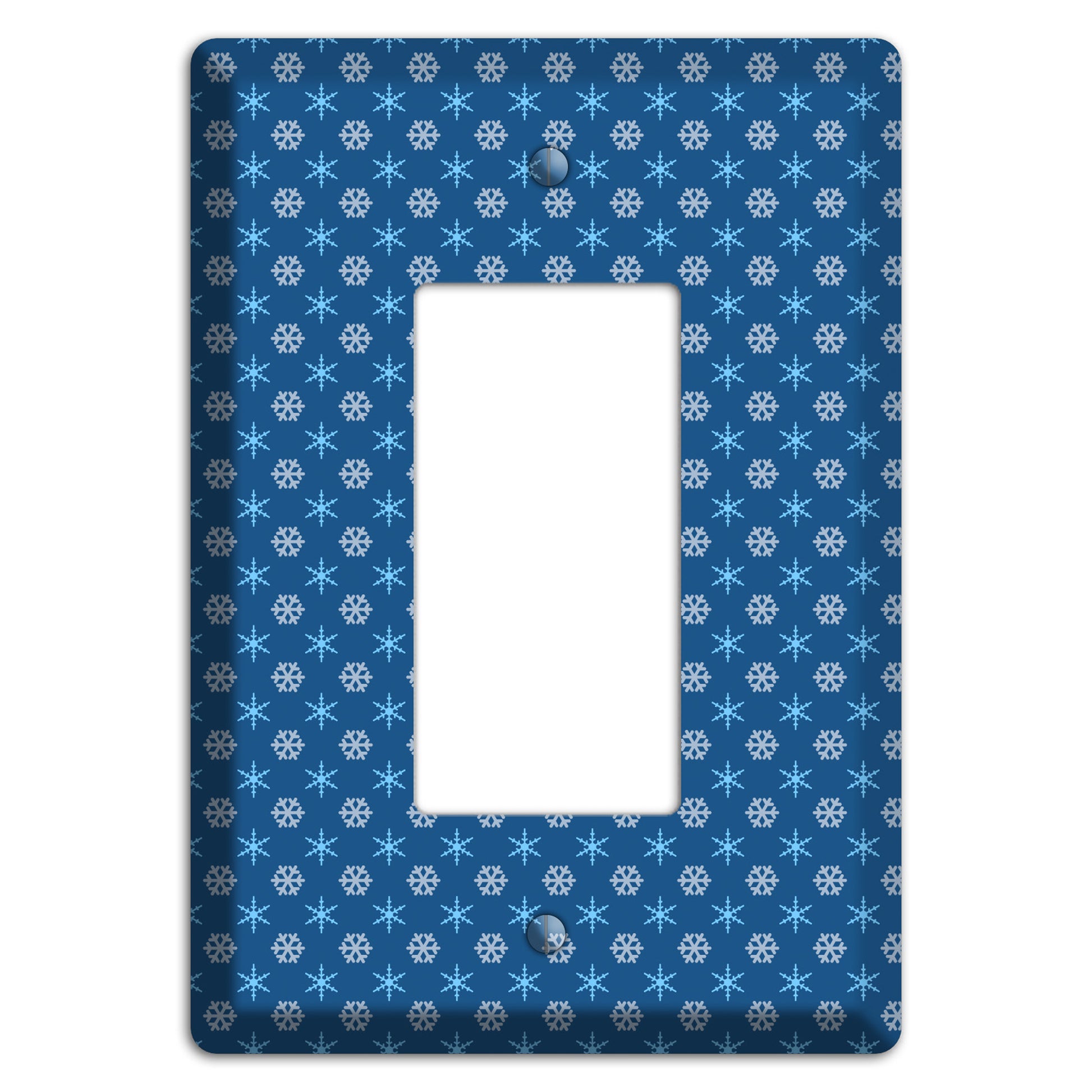 Blue Foulard Rocker Wallplate