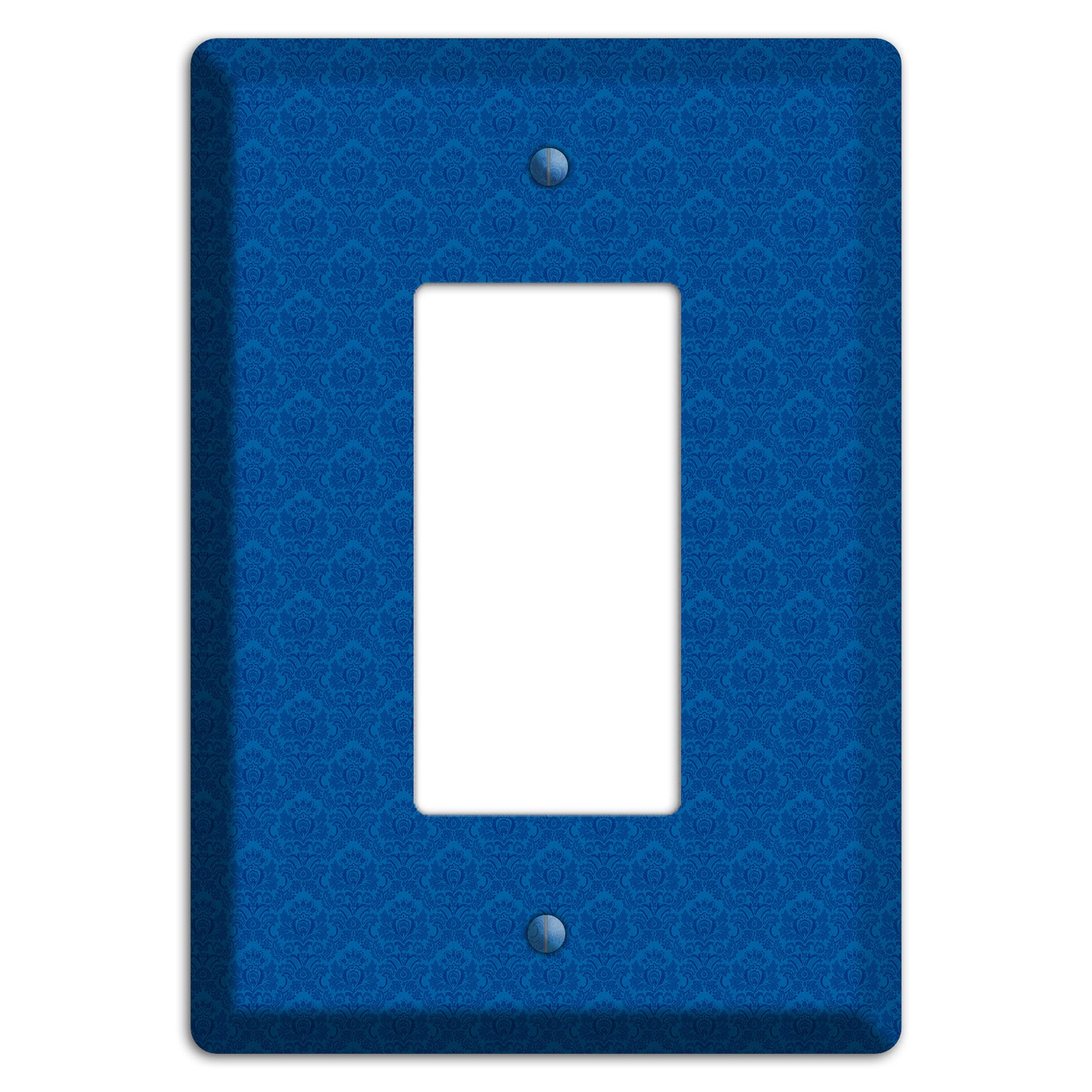 Blue Cartouche Rocker Wallplate